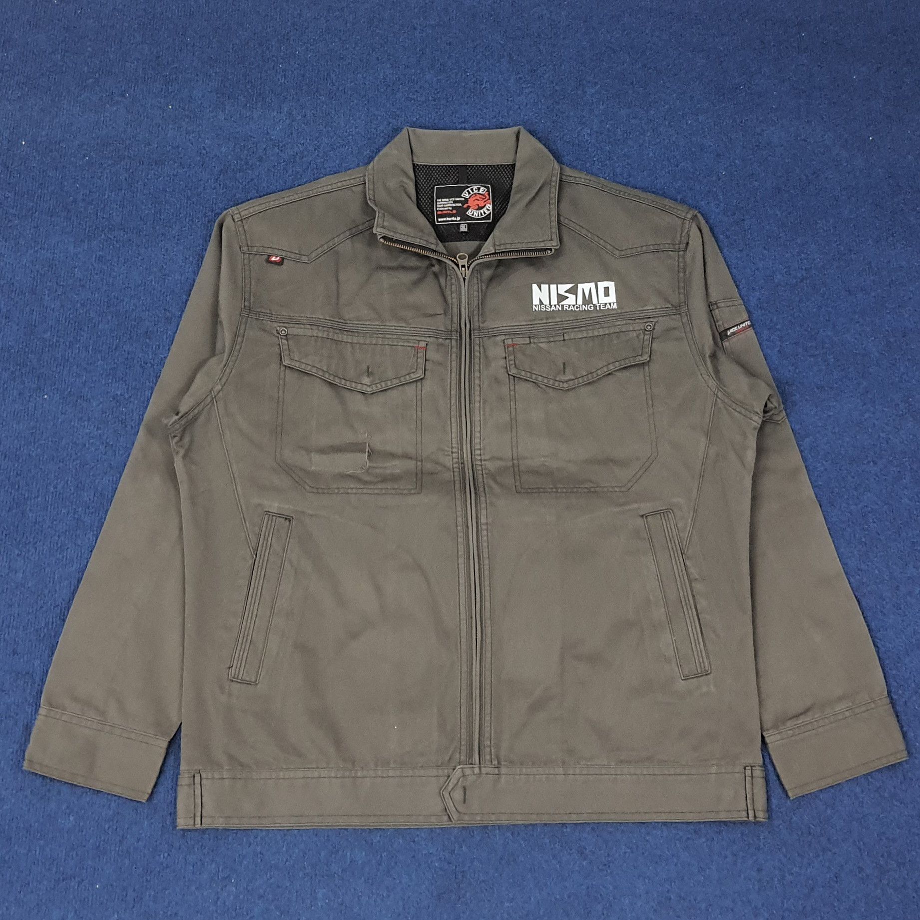 Japanese Brand × Vintage Vintage NISMO Nissan Racing Motorsports Jacket C222N23 Size US L / EU 52-54 / 3 - 3 Thumbnail