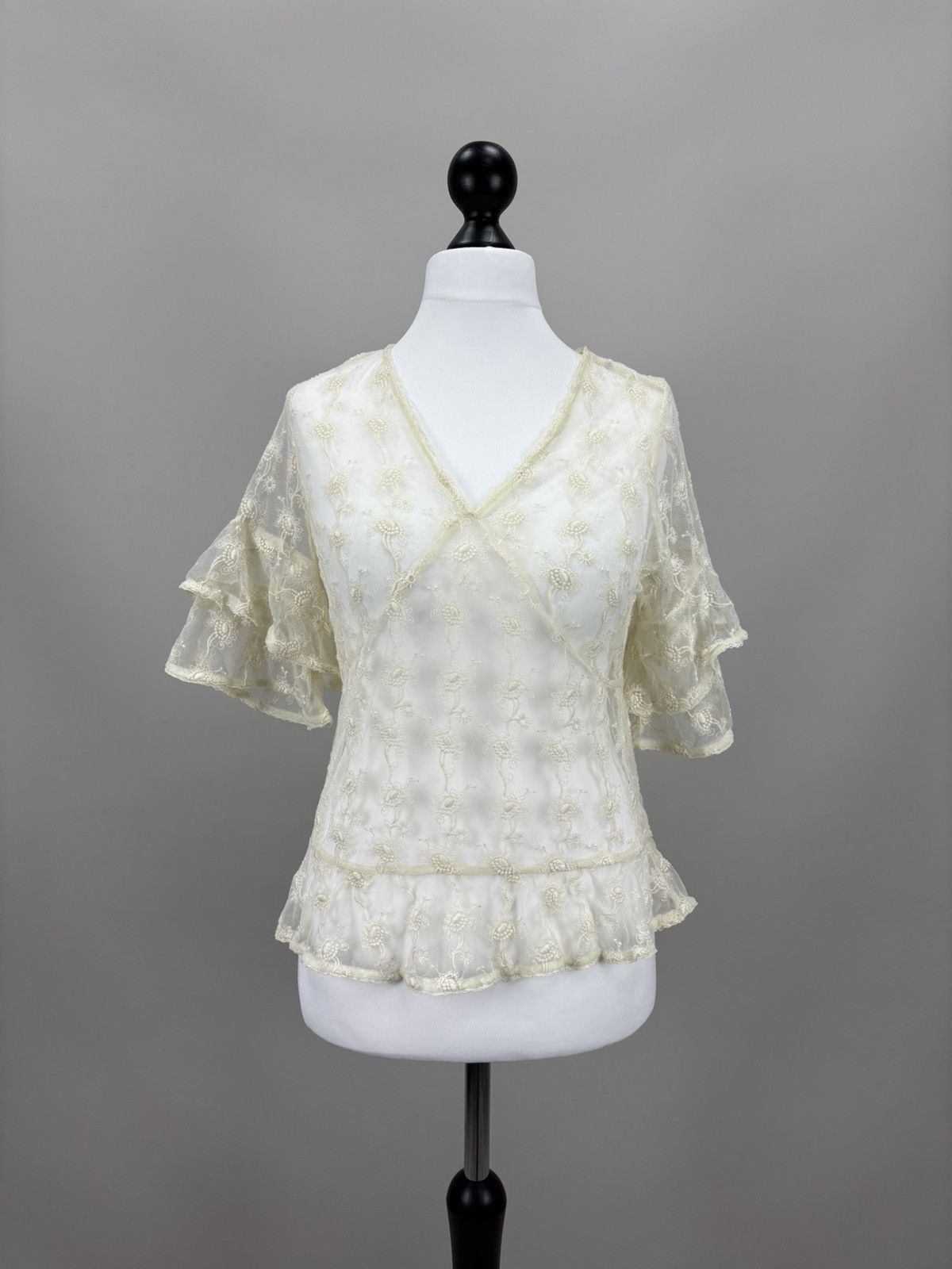 Allsaints Womens blouse AllSaints Size 38 Color Beige Size XS / US 0-2 / IT 36-38 - 1 Thumbnail