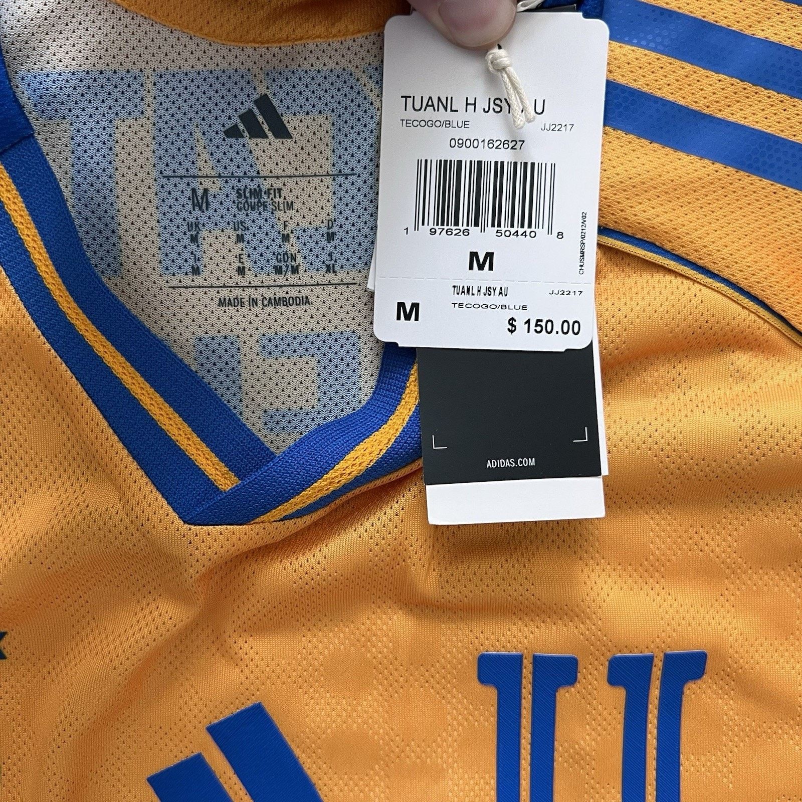 Adidas adidas Tigres UANL 25/26 Home Authentic Jersey Sz Medium NWT Size US M / EU 48-50 / 2 - 2 Thumbnail