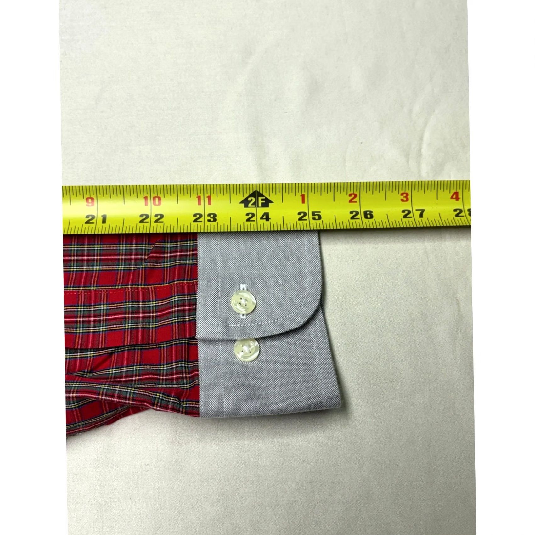 Brooks Brothers Brooks Brothers 346 Mens Slim Fit Non-Iron Red Plaid Button Down Shirt Medium Size US M / EU 48-50 / 2 - 8 Thumbnail