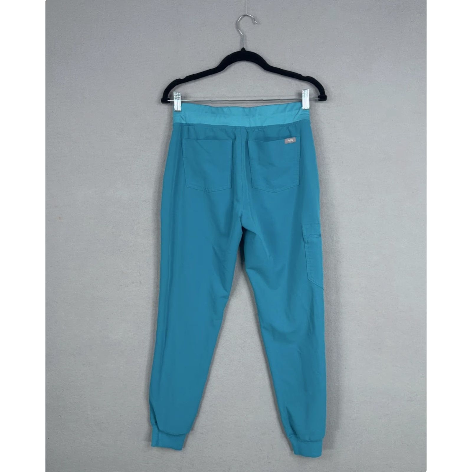 Vintage FIGS Womens XS Blue Technical Jogger Pants Scrub Cargo Workwear Medical Shirt? Size 26" / US 2 / IT 38 - 7 Thumbnail