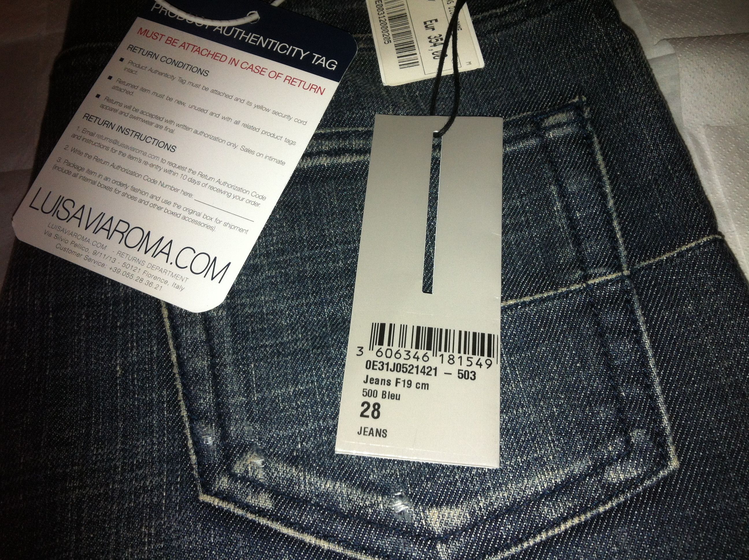 Dior Dior Homme Mulholland Drive Jeans Size 28 Sealed Perfect Size US 28 / EU 44 - 21 Thumbnail
