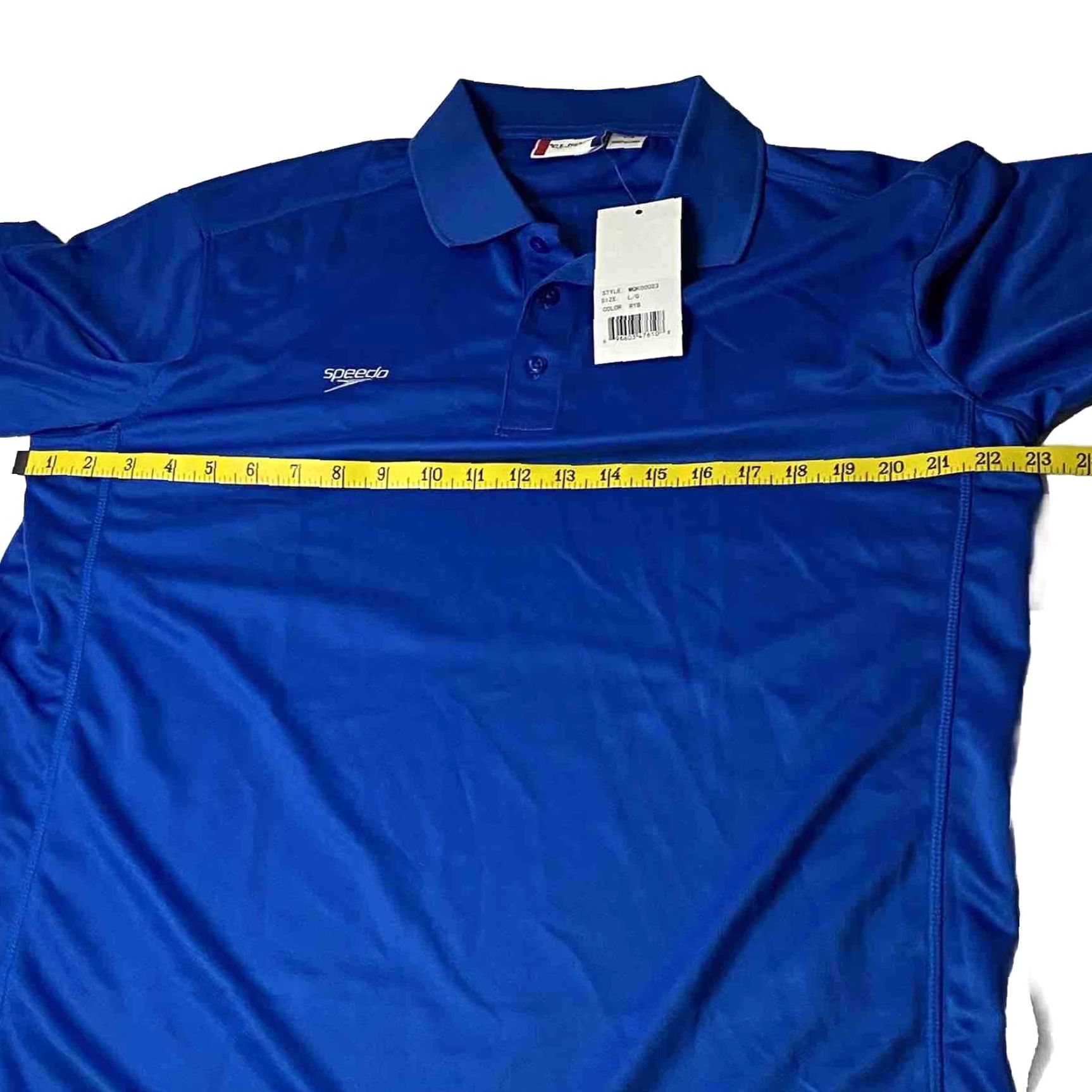 Speedo VINTAGE Speedo Polo Shirt Men’s S Blue Short Sleeve Collared Golf Size US S / EU 44-46 / 1 - 7 Thumbnail