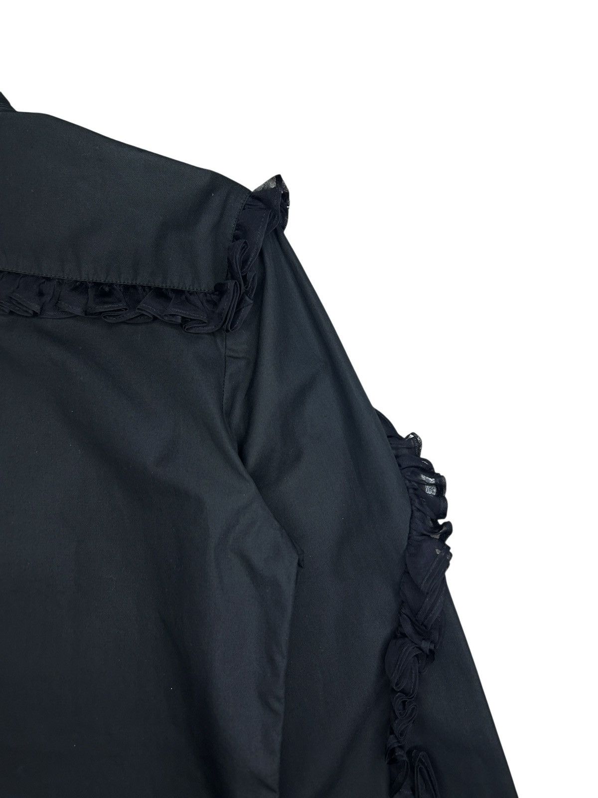 Balenciaga F/W 05 Ruffled Shirt Size M / US 6-8 / IT 42-44 - 11 Thumbnail