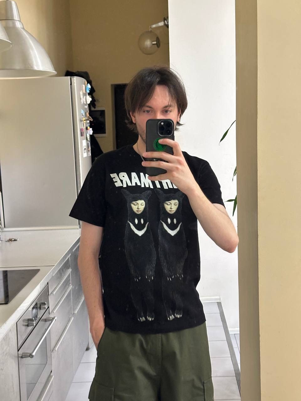 Yohji Yamamoto Ss25 Yohji Yamamoto S'Yte Koichi Iyoda Tee(Blk/2) Size US M / EU 48-50 / 2 - 5 Thumbnail
