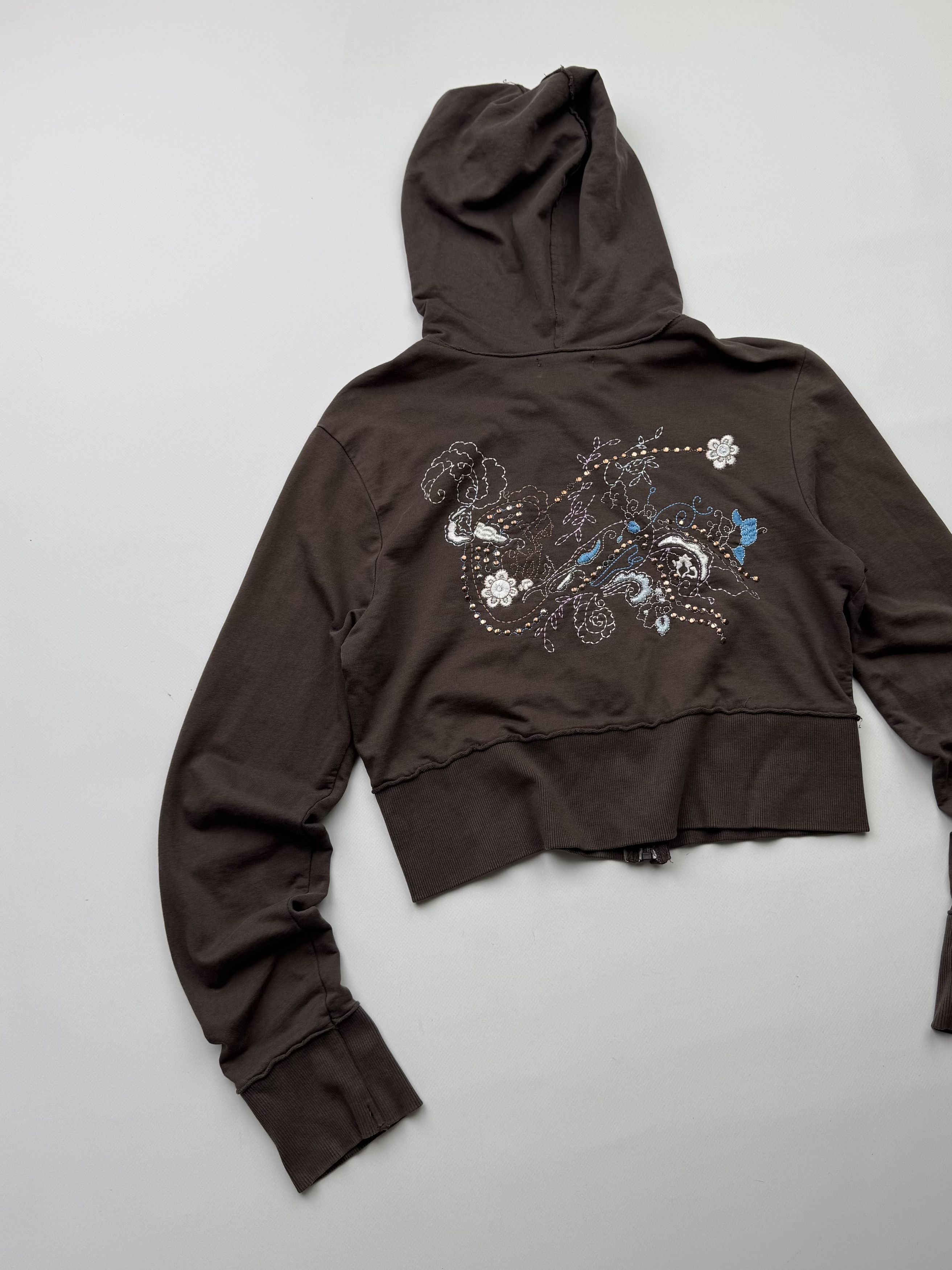 Japanese Brand Vintage Cropped Hoodie B621(V106)E2 Size M / US 6-8 / IT 42-44 - 8 Thumbnail
