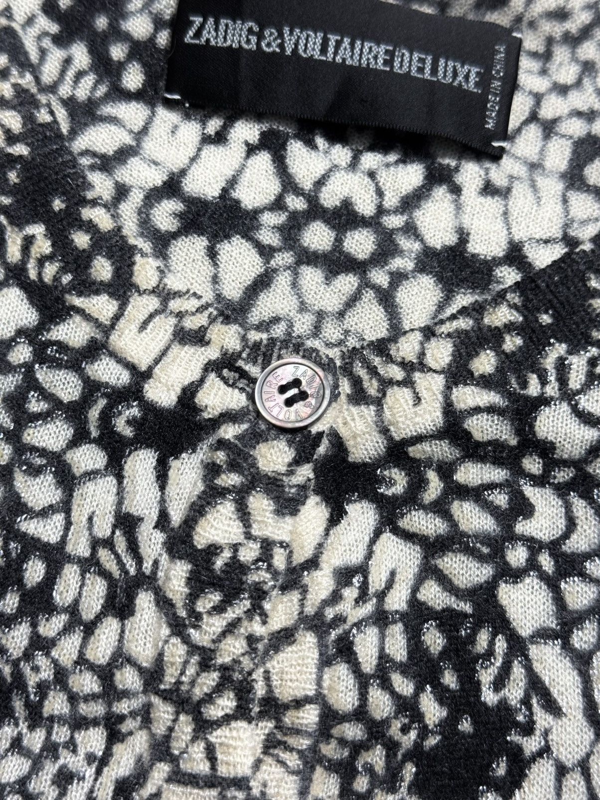 Zadig & Voltaire Zadig & Voltaire Deluxe Art Abstrak Size M / US 6-8 / IT 42-44 - 4 Thumbnail