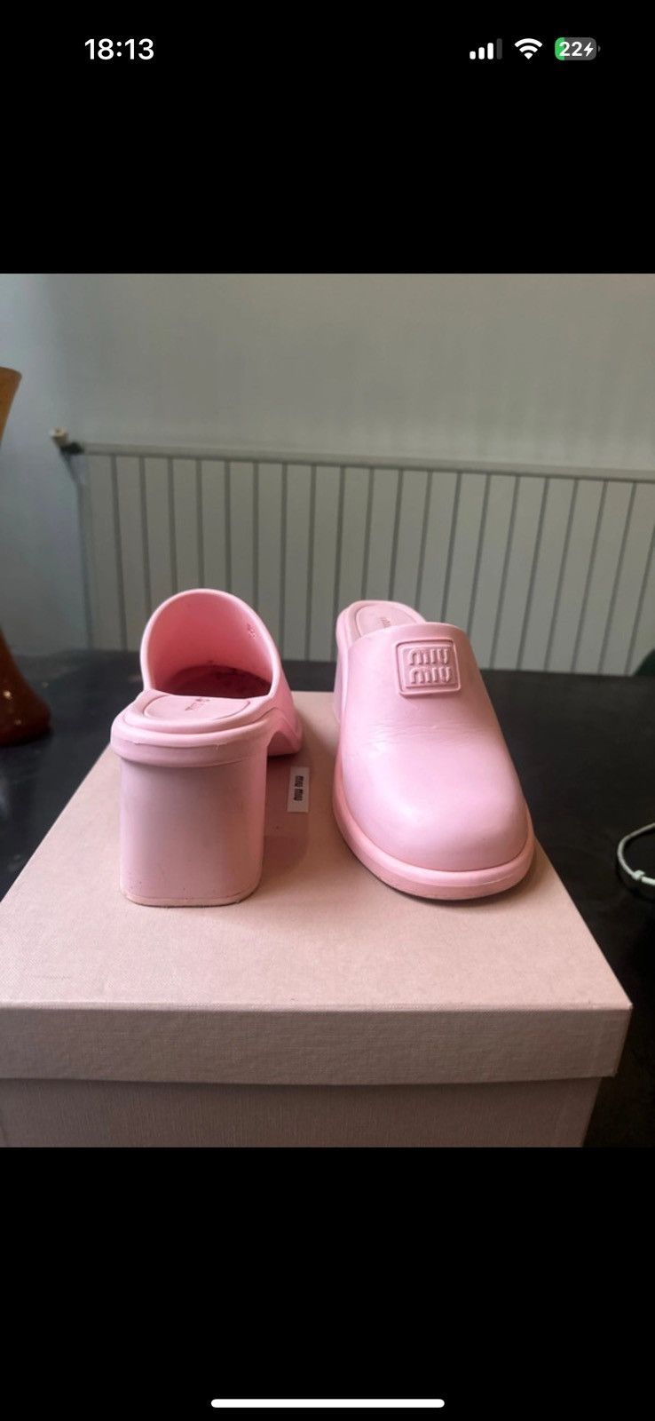 Miu Miu Miu Miu mules Size US 7 / IT 37 - 3 Thumbnail