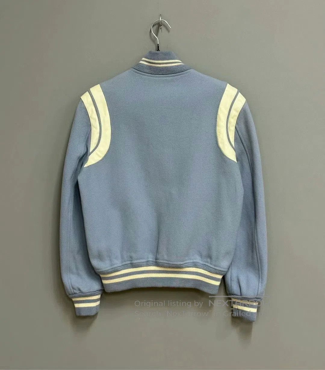 Saint Laurent Paris saint laurent light blue baseball jacket. Size US M / EU 48-50 / 2 - 4 Thumbnail