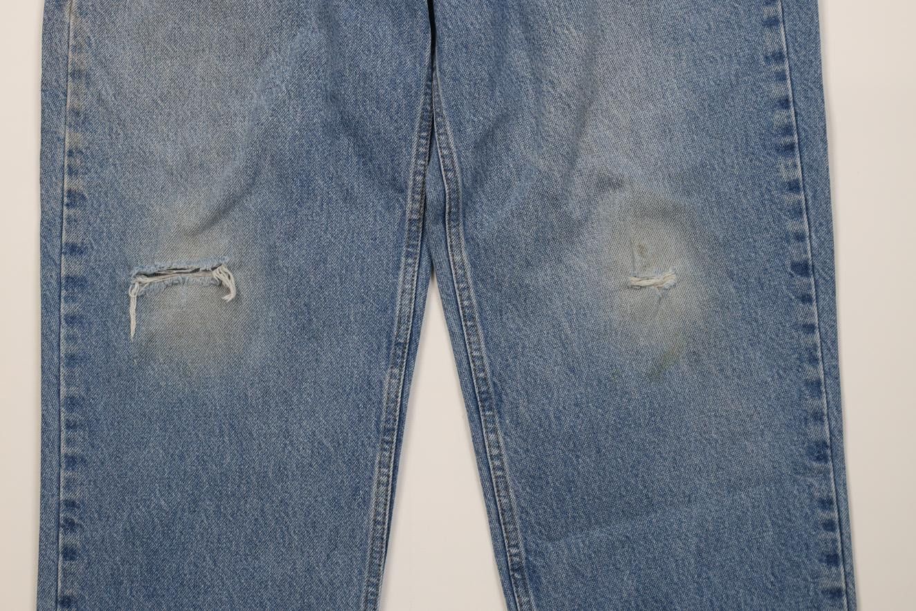 Carhartt Vintage Y2K Carhartt Relaxed Fit Tapered Leg Jeans Blue Size US 36 / EU 52 - 3 Thumbnail