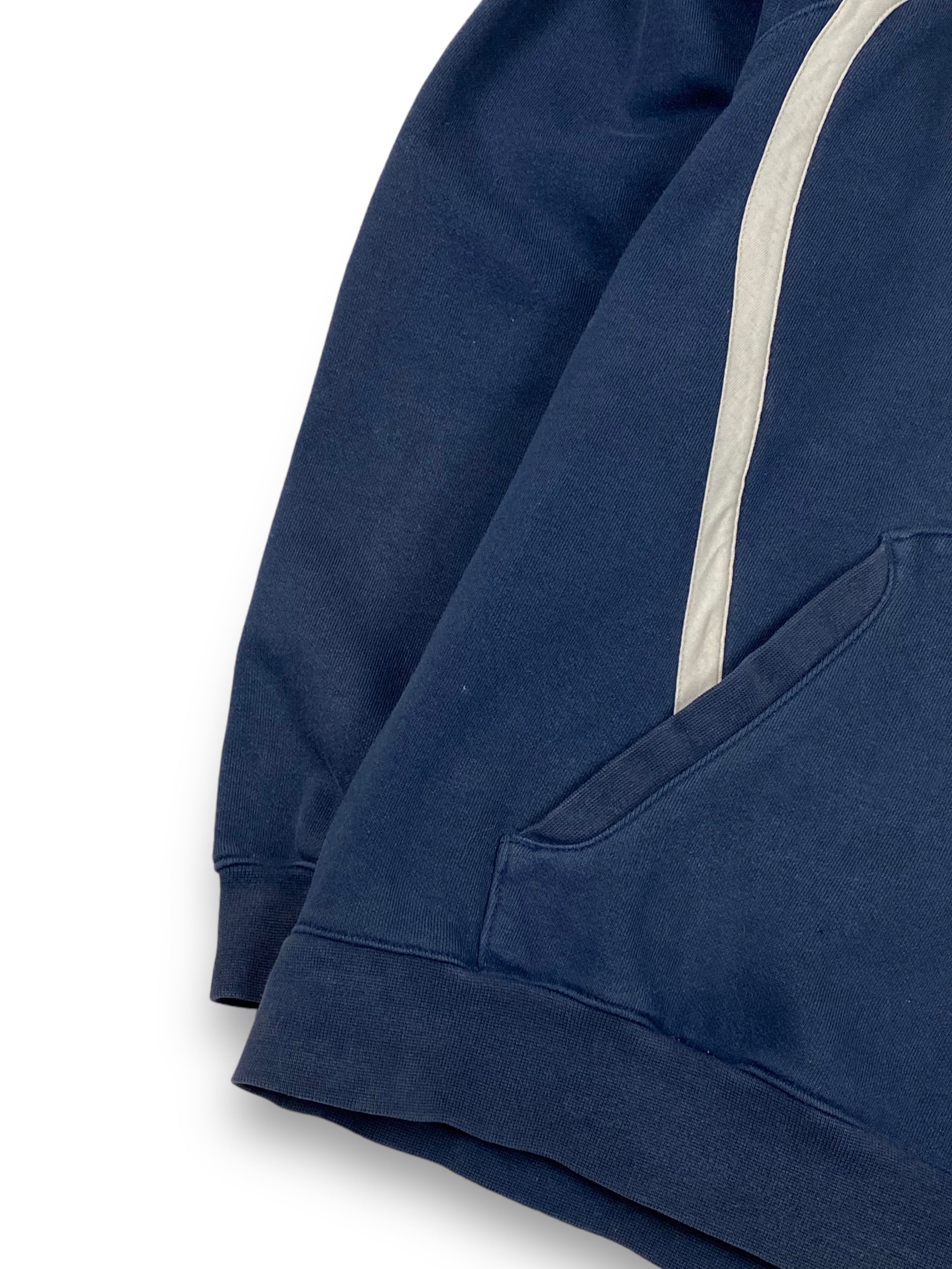 Nike Vintage NIKE AIR Navy Big Logo Hoodie M764 Size US L / EU 52-54 / 3 - 10 Thumbnail