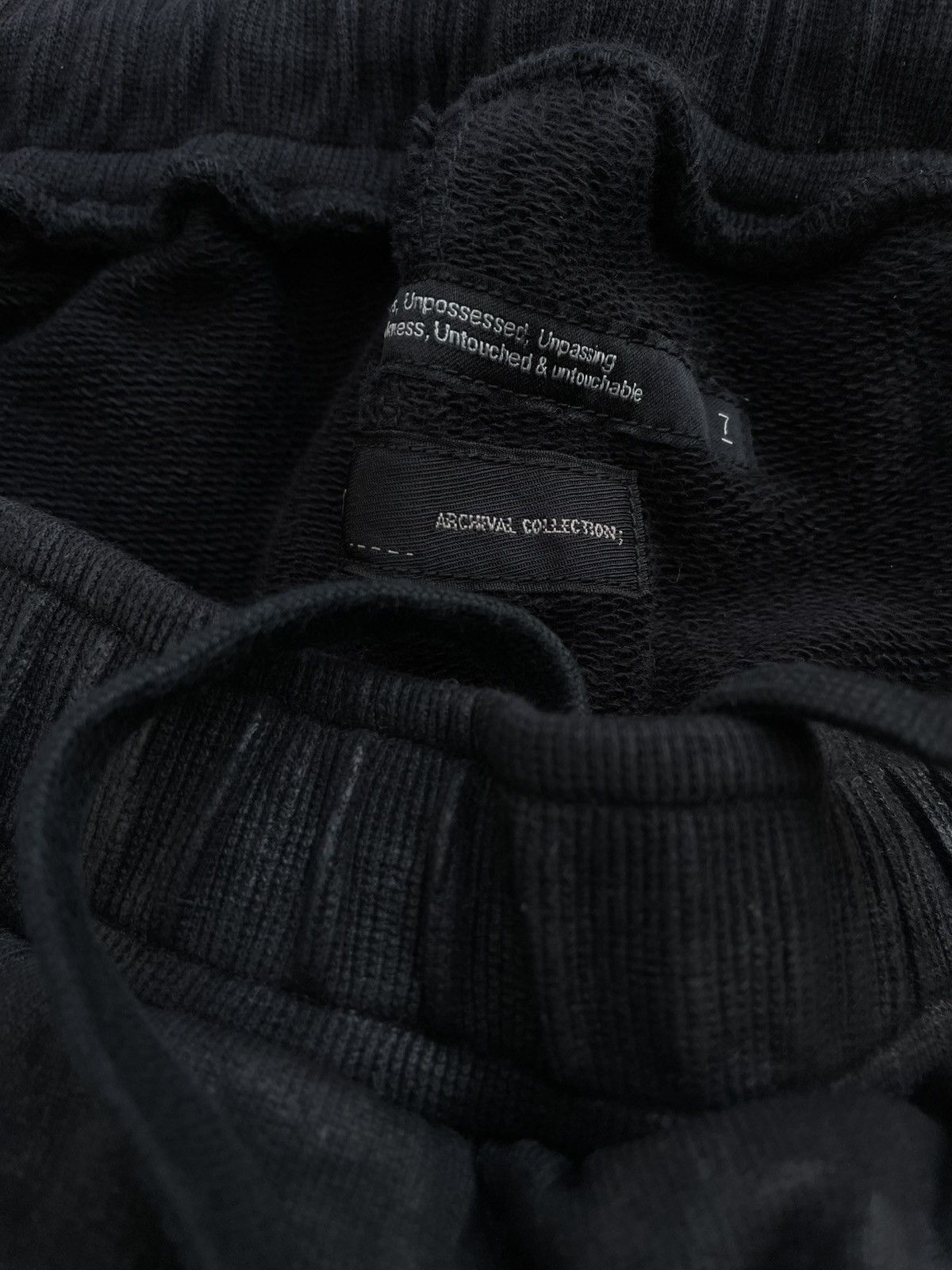 Julius JULIUS 7 "FW2021 SAMPLE" Waxed Baggy Wide Pants Size US 30 / EU 46 - 7 Thumbnail