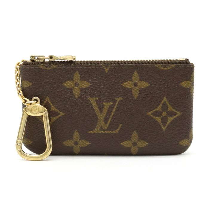 LOUIS VUITTON Monogram Pochette Cles Coin Purse Vintage M62650 LV