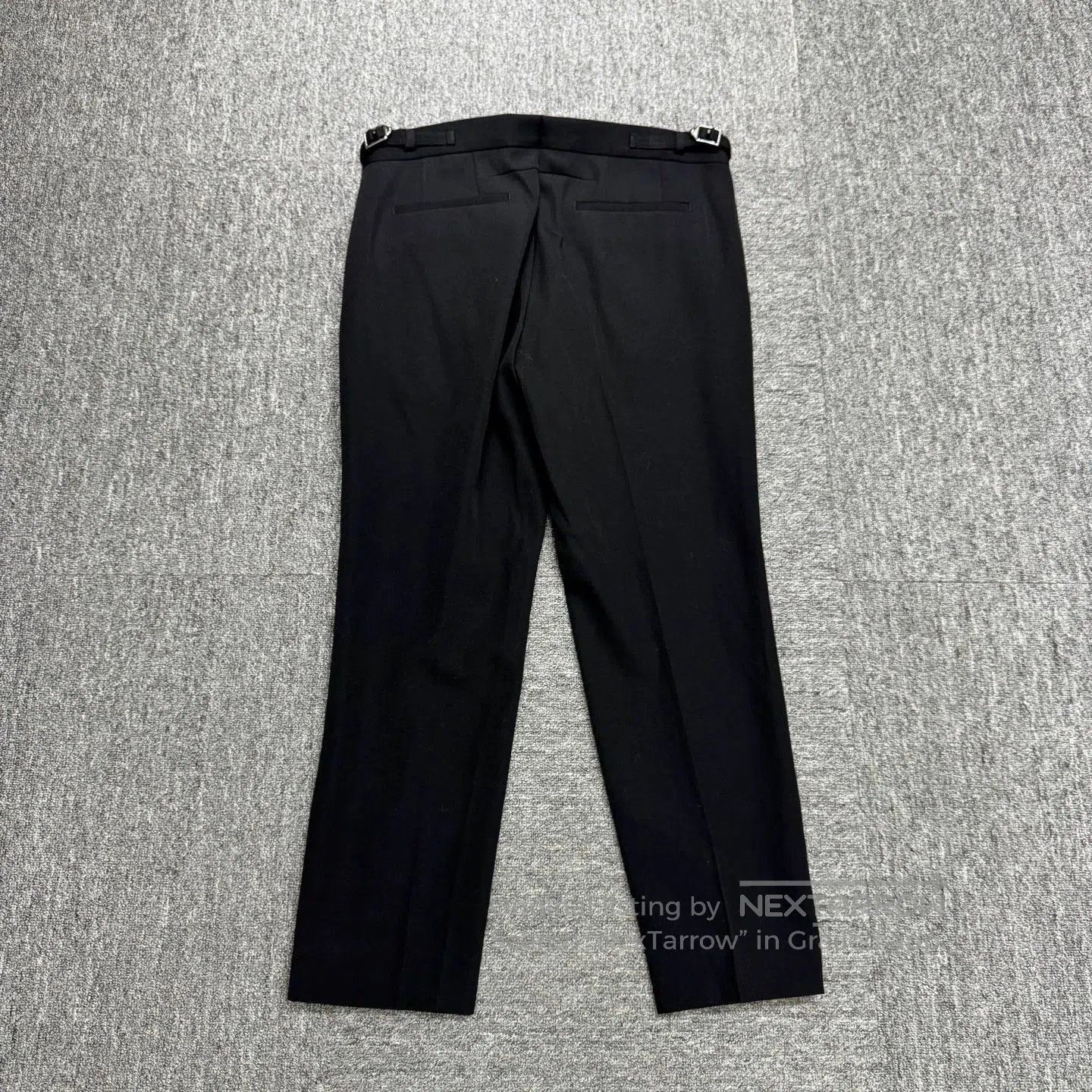 Givenchy Black Casual Pants with Side Button Detail Size 32. Size US 32 / EU 48 - 5 Thumbnail
