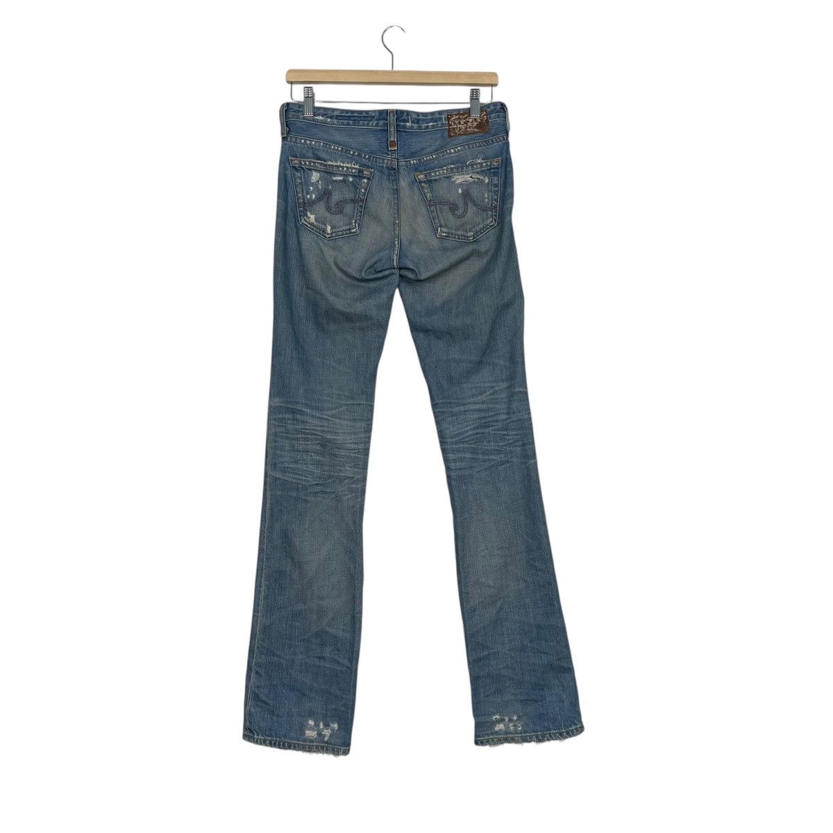 Japanese Brand Adriana Goldschmeid Jeans Size 29" - 7 Thumbnail
