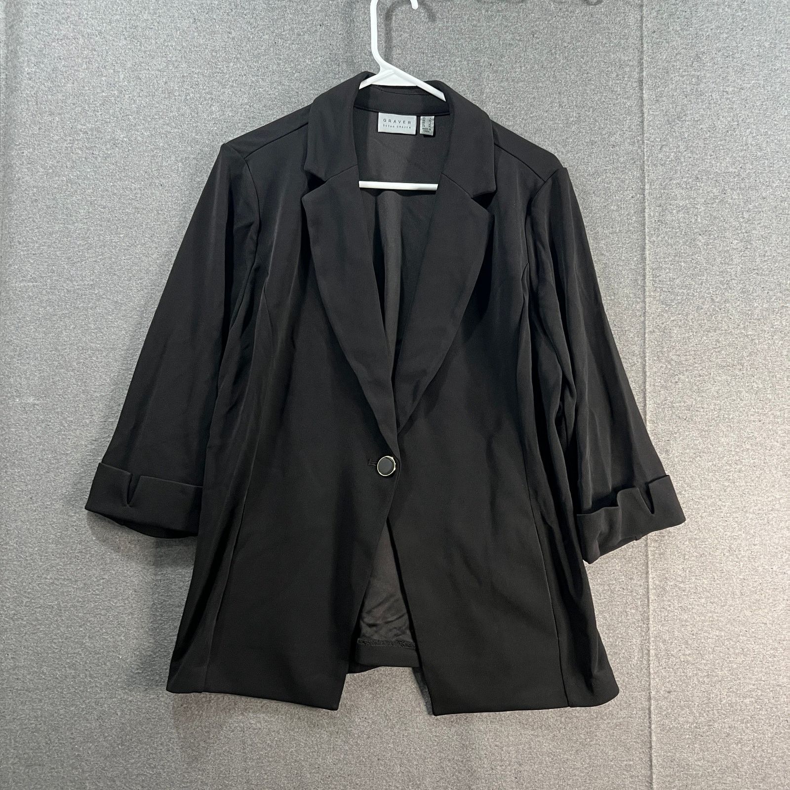 Other GRAVER Susan Graver LK Fusion 3/4 Sly Cutaway Size L / US 10 / IT 46 - 1 Thumbnail
