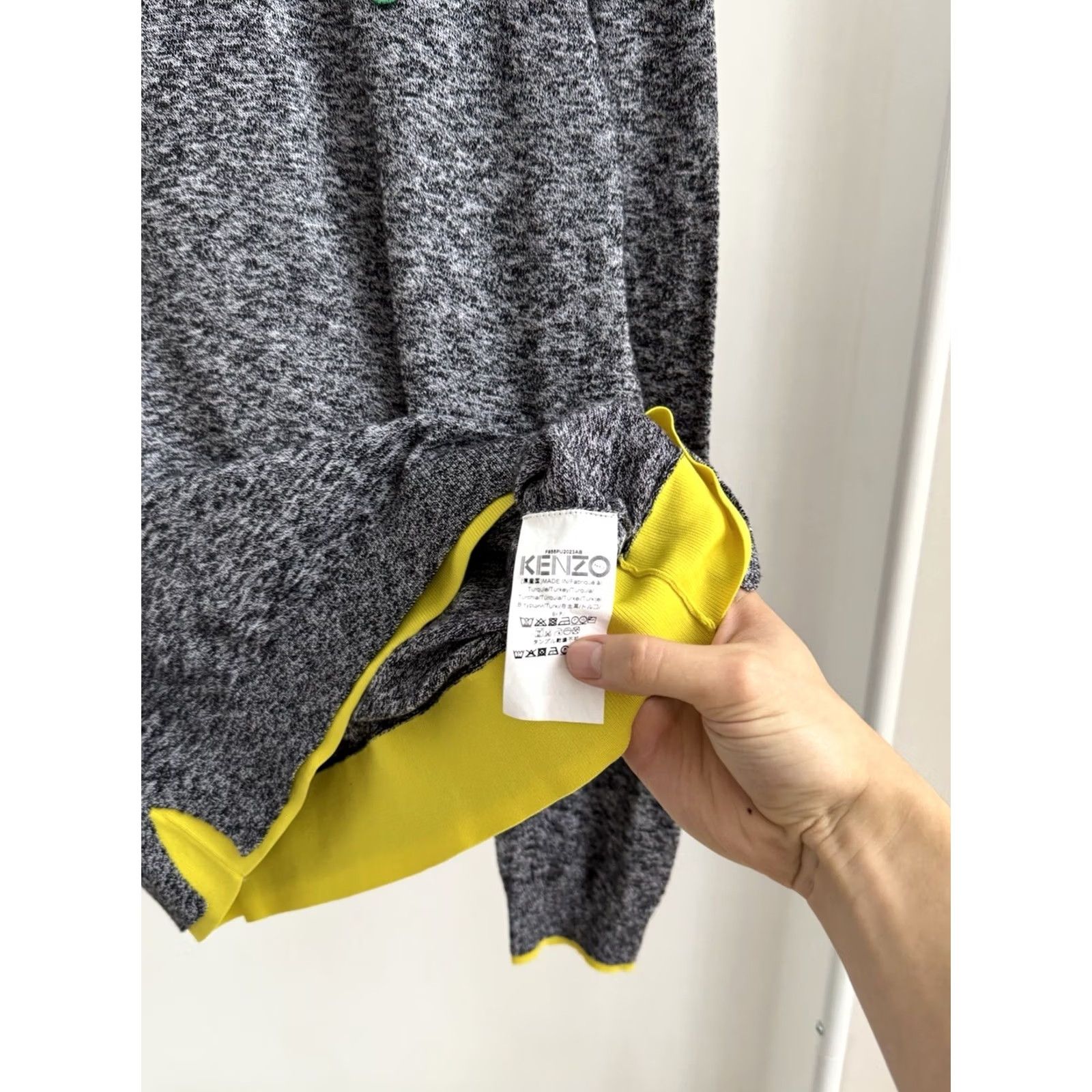 Kenzo KENZO PARIS Crew Neck Pullover Gray Sweatshirt Embroidered Logo Men M Vintage Size US M / EU 48-50 / 2 - 7 Thumbnail
