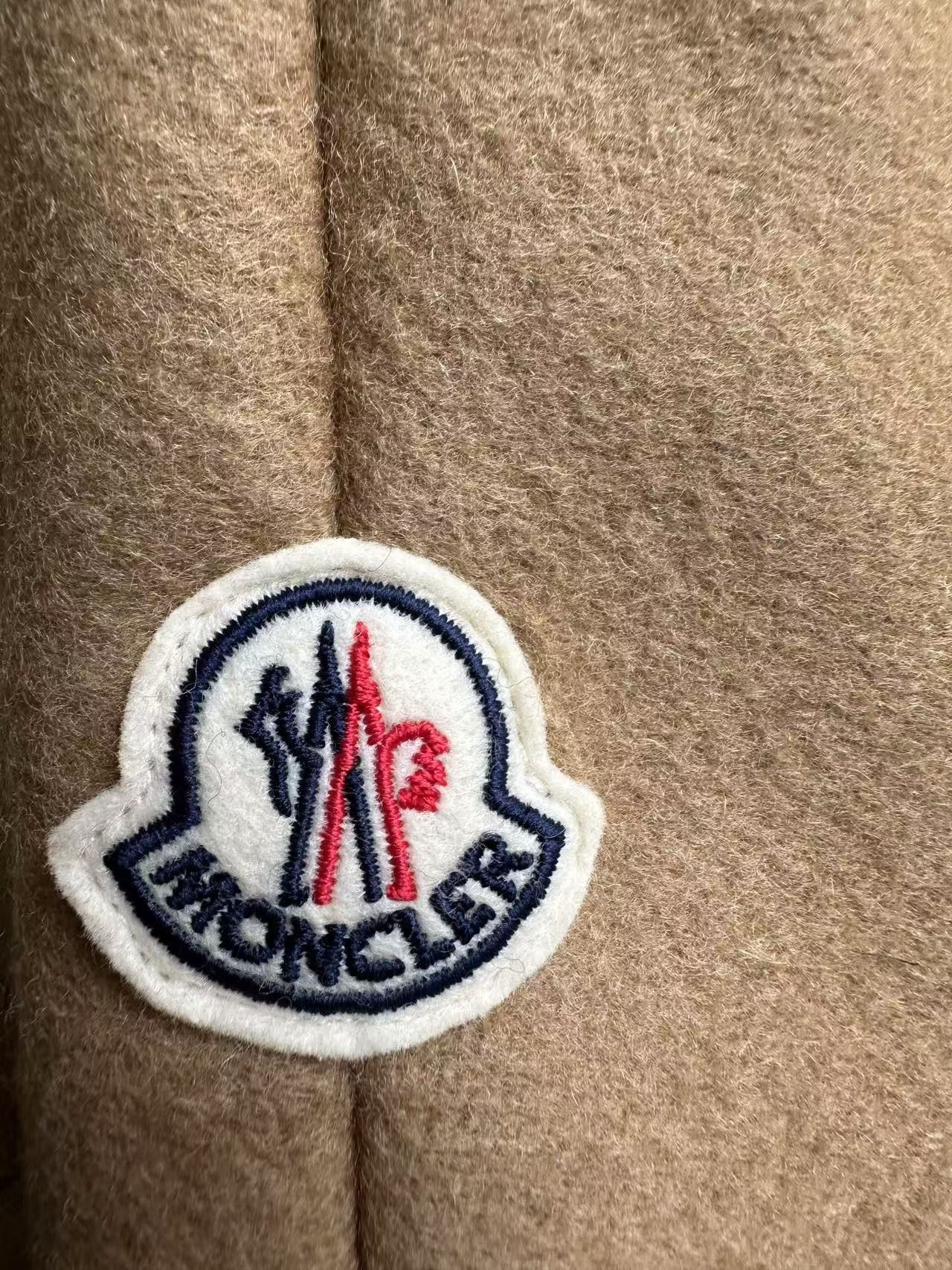 Moncler Moncler Brown Hooded Down Cape Size US XXL / EU 58 / 5 - 4 Thumbnail