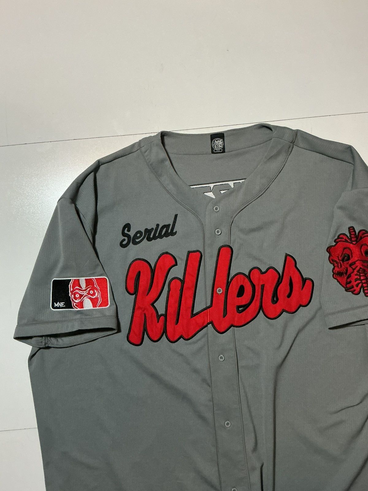 Other Rare Twiztid MNE Serial Killers Embroidered Baseball Jersey Size US XXL / EU 58 / 5 - 3 Thumbnail