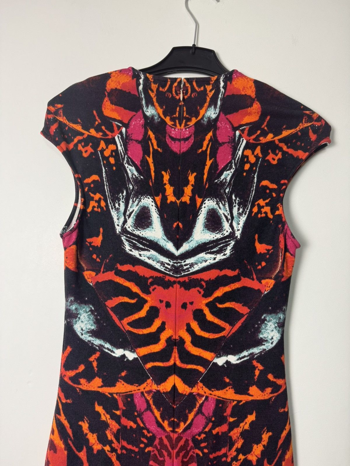 Alexander McQueen McQ Alexander McQueen Insect Kaleidoscope PrintDress Luxury Size L / US 10 / IT 46 - 11 Thumbnail
