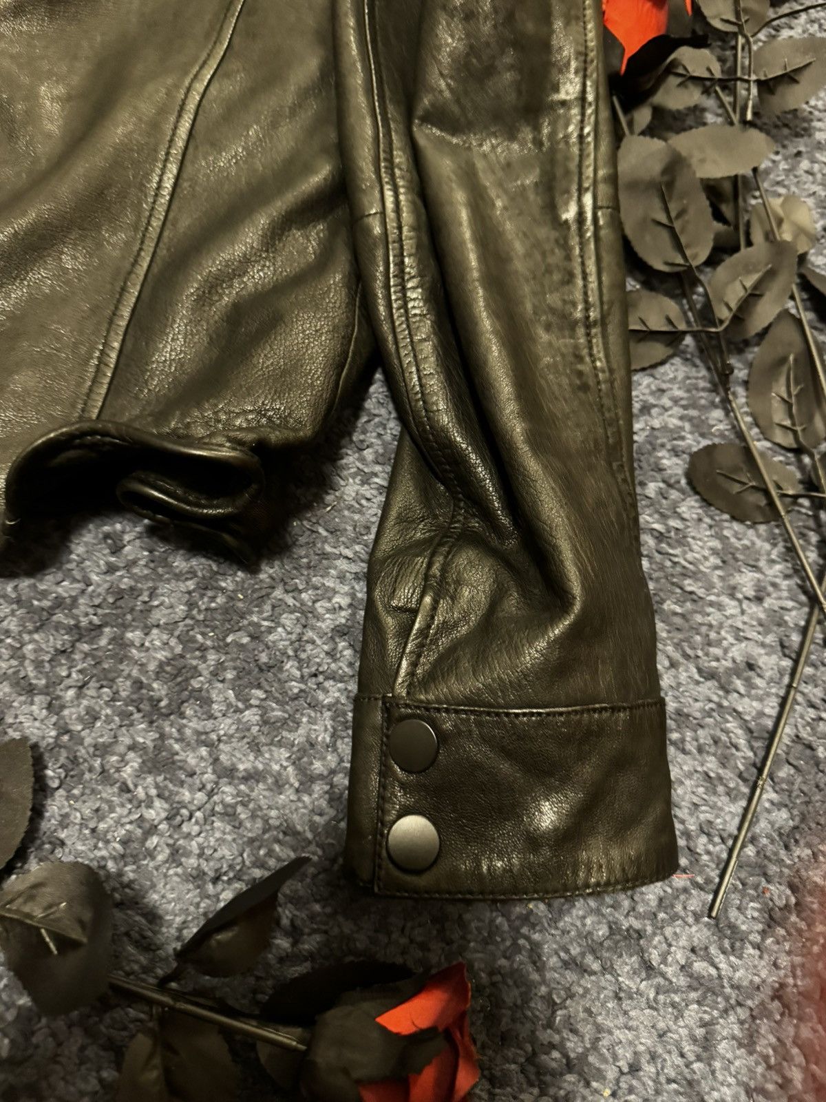 Gypsy Gypsy Vintage Rare Black Leather Jacket Size US S / EU 44-46 / 1 - 14 Thumbnail