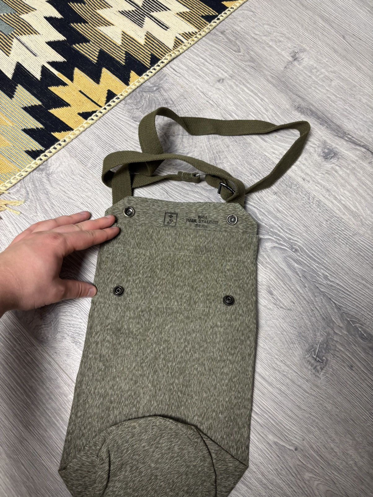Other Vintage Rare Swiss Army 1964 Side Bag Satchel gas mask Size ONE SIZE - 5 Thumbnail