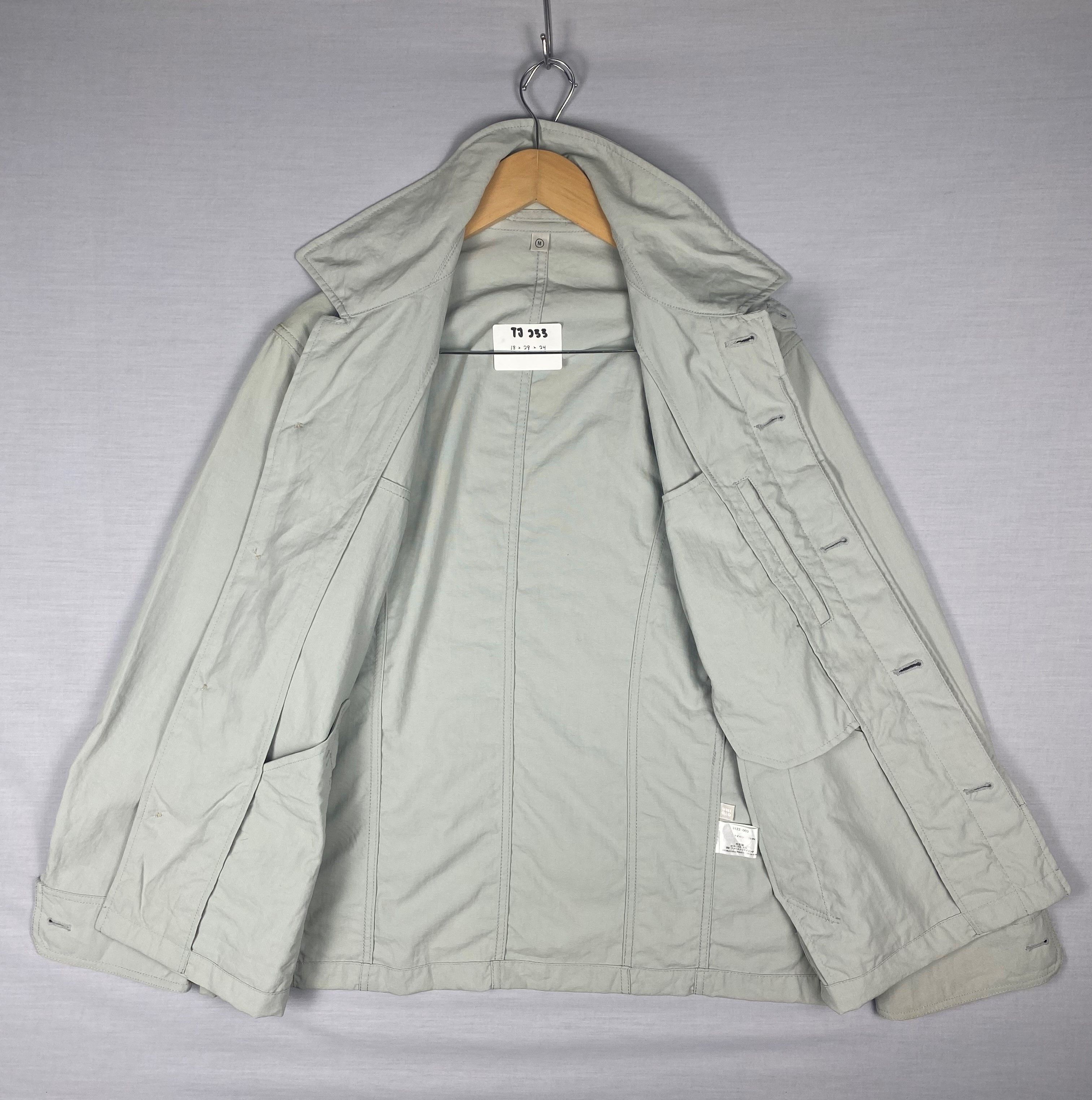 Japanese Brand Vintage UNIQLO Button Up Bomber Jacket Size US M / EU 48-50 / 2 - 6 Thumbnail