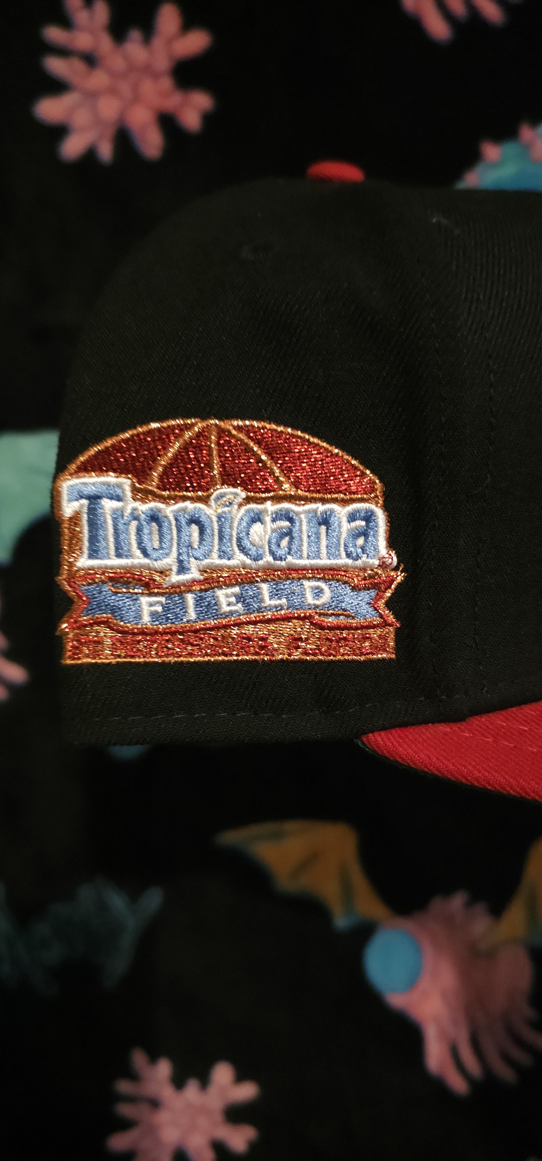 Hat Club Exclusive Tampa Bay Rays two tone Sz 7 5/8 Size ONE SIZE - 2 Thumbnail