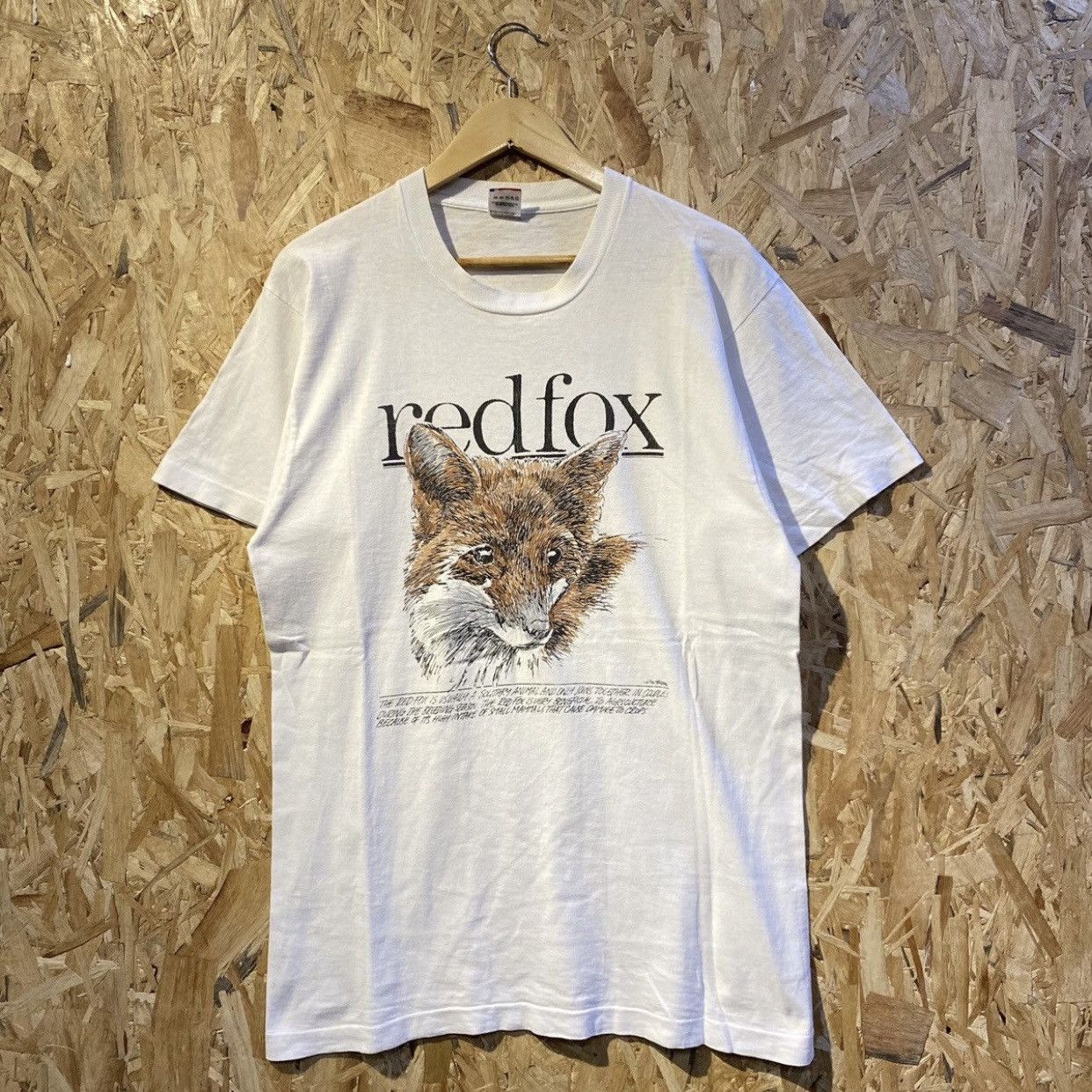Vintage Vintage Graphic Of Head Red Fox Animal t-shirt Size US L / EU 52-54 / 3 - 1 Thumbnail