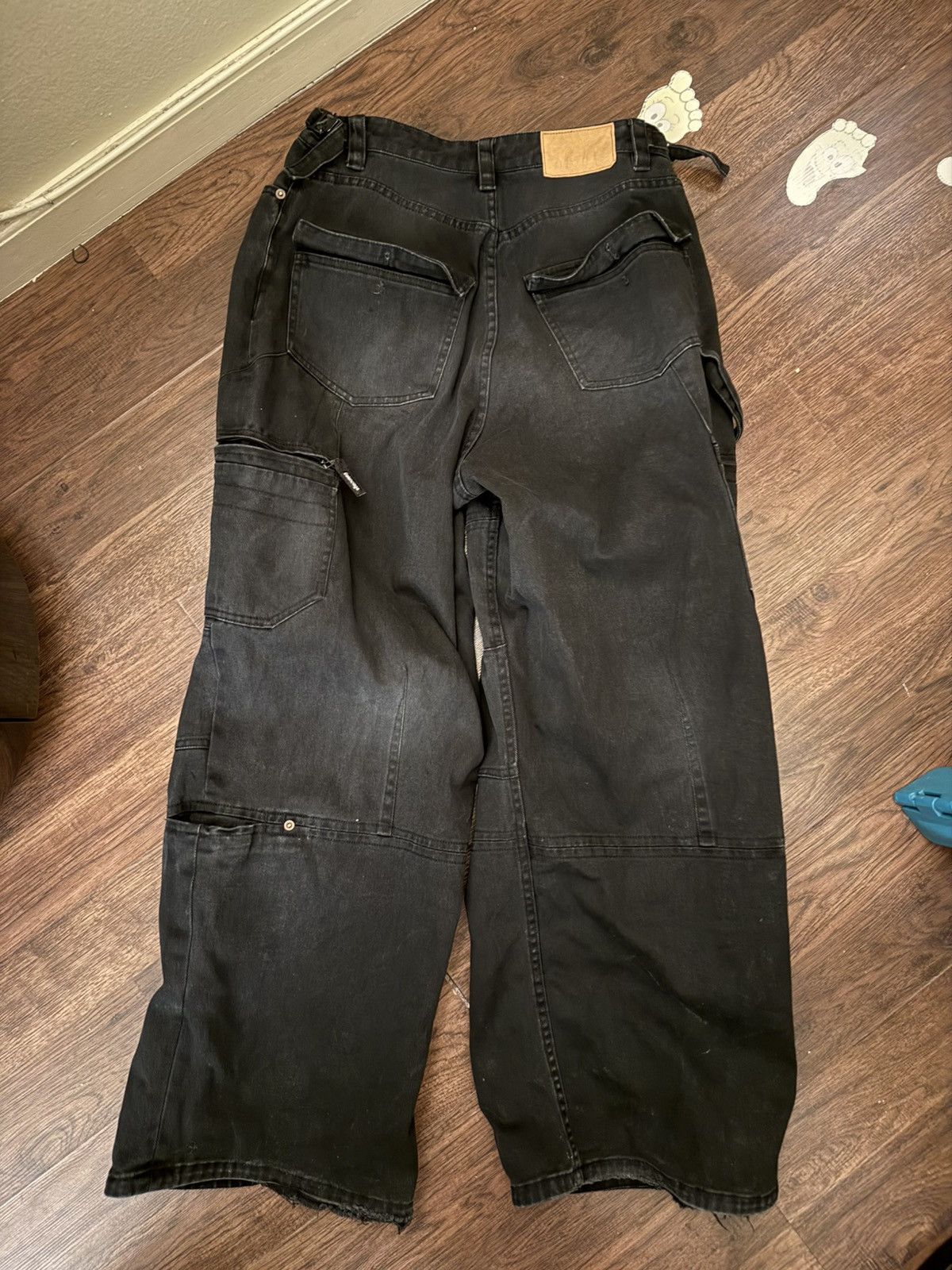 Japanese Brand × Vintage Holy Made Baggy Pants inspired by Balenciaga Size US 32 / EU 48 - 2 Thumbnail