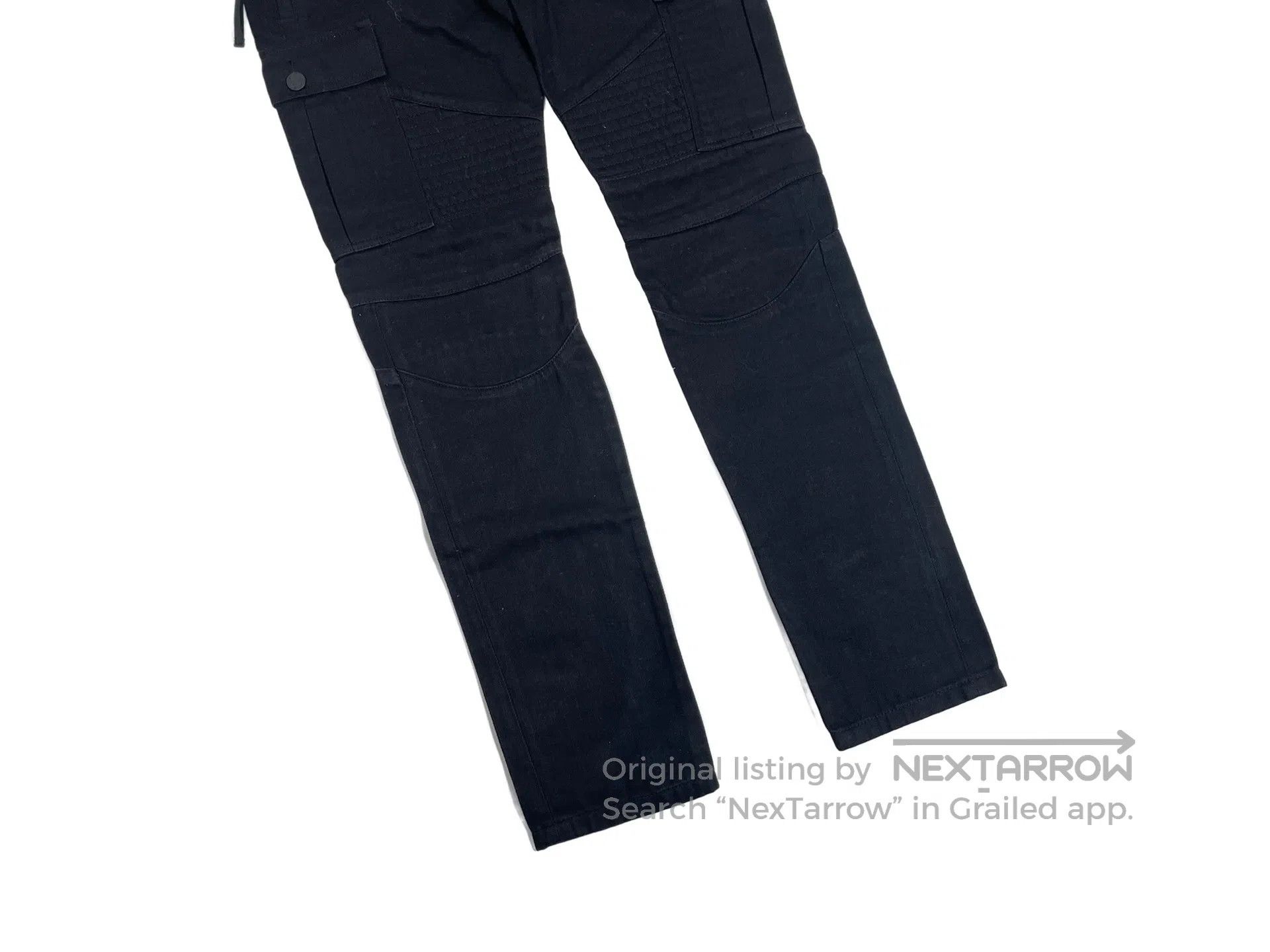 Other Stampd Biker Cargo Pants Jeans with motorcycle patch pock Size US 32 / EU 48 - 4 Thumbnail