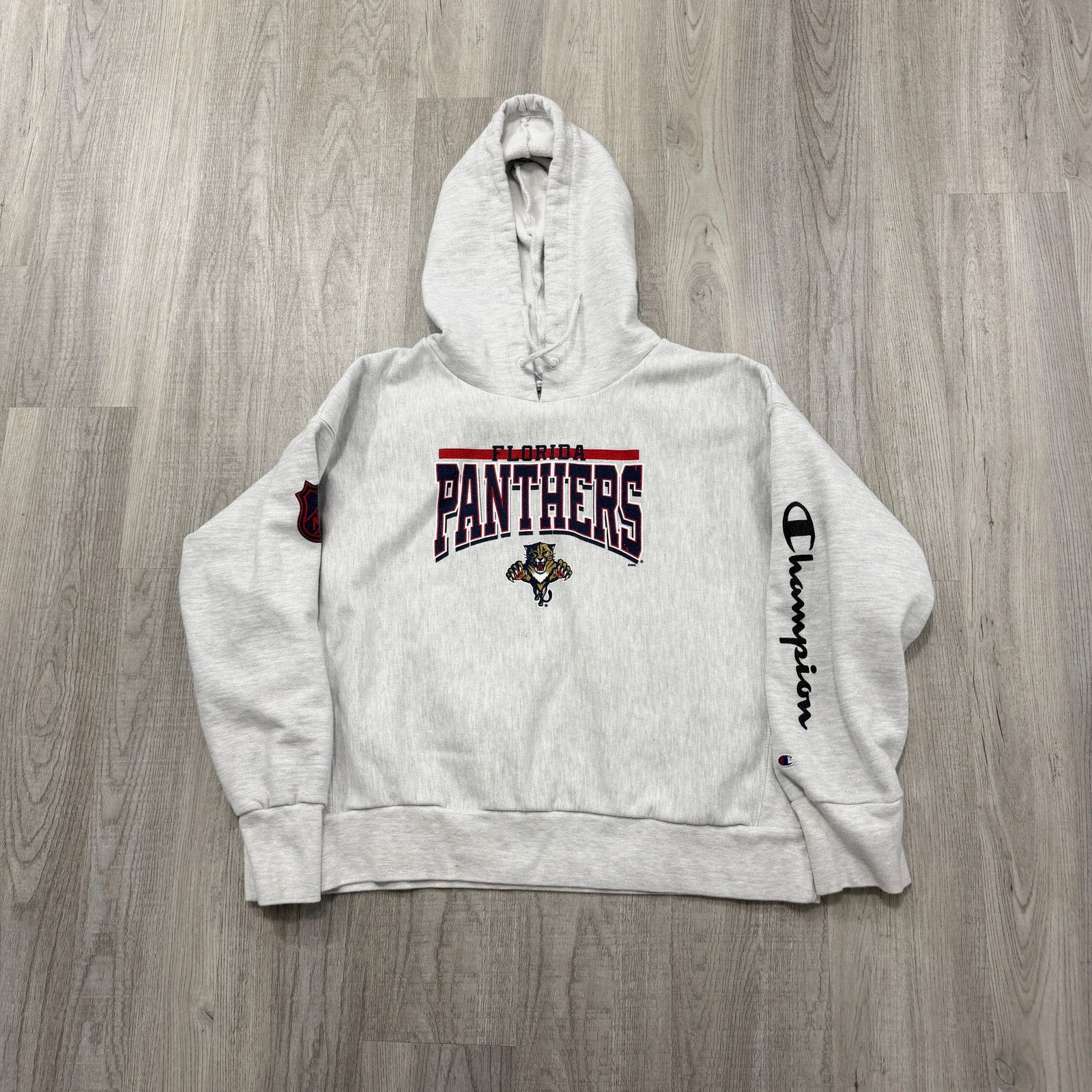 Champion Champion Reverse Weave Florida Panthers Hoodie Size 2XL Size US XXL / EU 58 / 5 - 1 Thumbnail