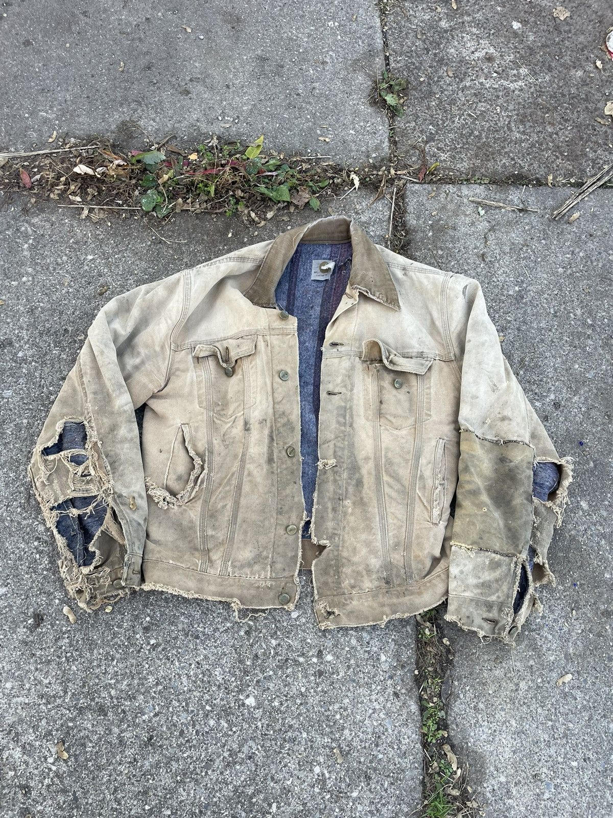 image of 1970S Carhartt Jacket in Brown, Men's (Size Small)