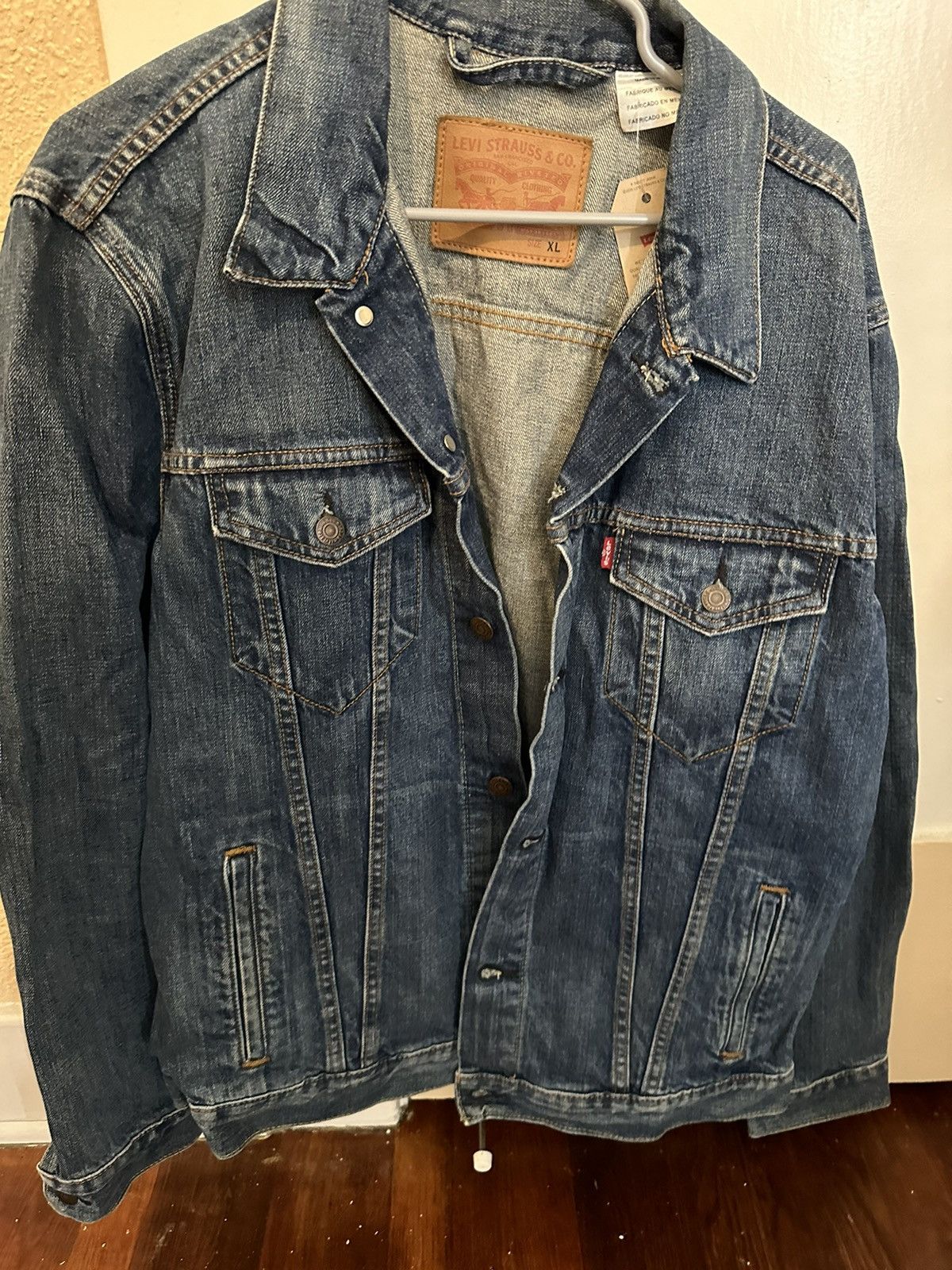 image of Levis Levi’S Denim Jacket in Blue, Men's (Size XL)