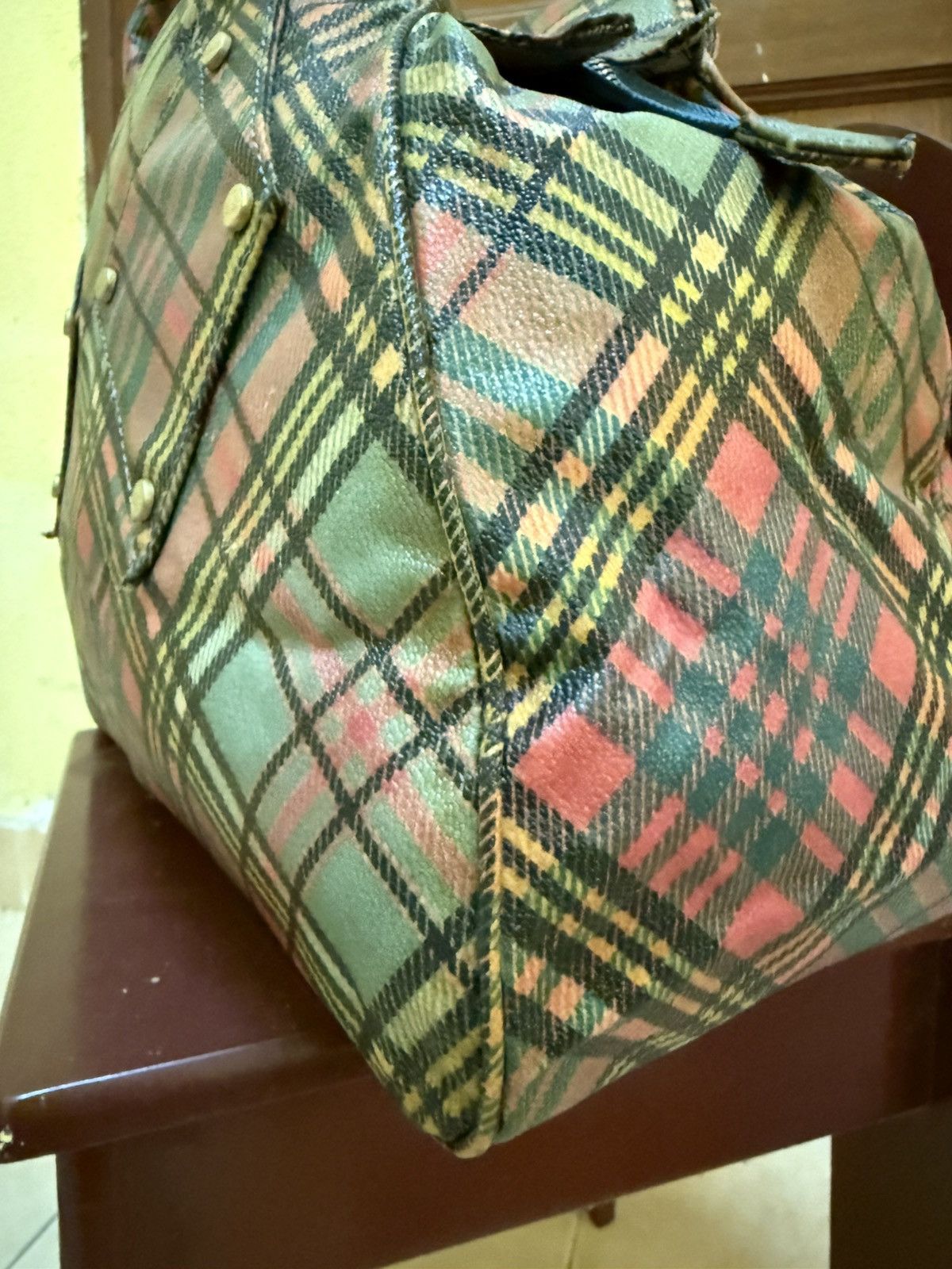 Vivienne Westwood Vintage Vivienne Westwood Tartan Shoulder Bag Size ONE SIZE - 8 Thumbnail