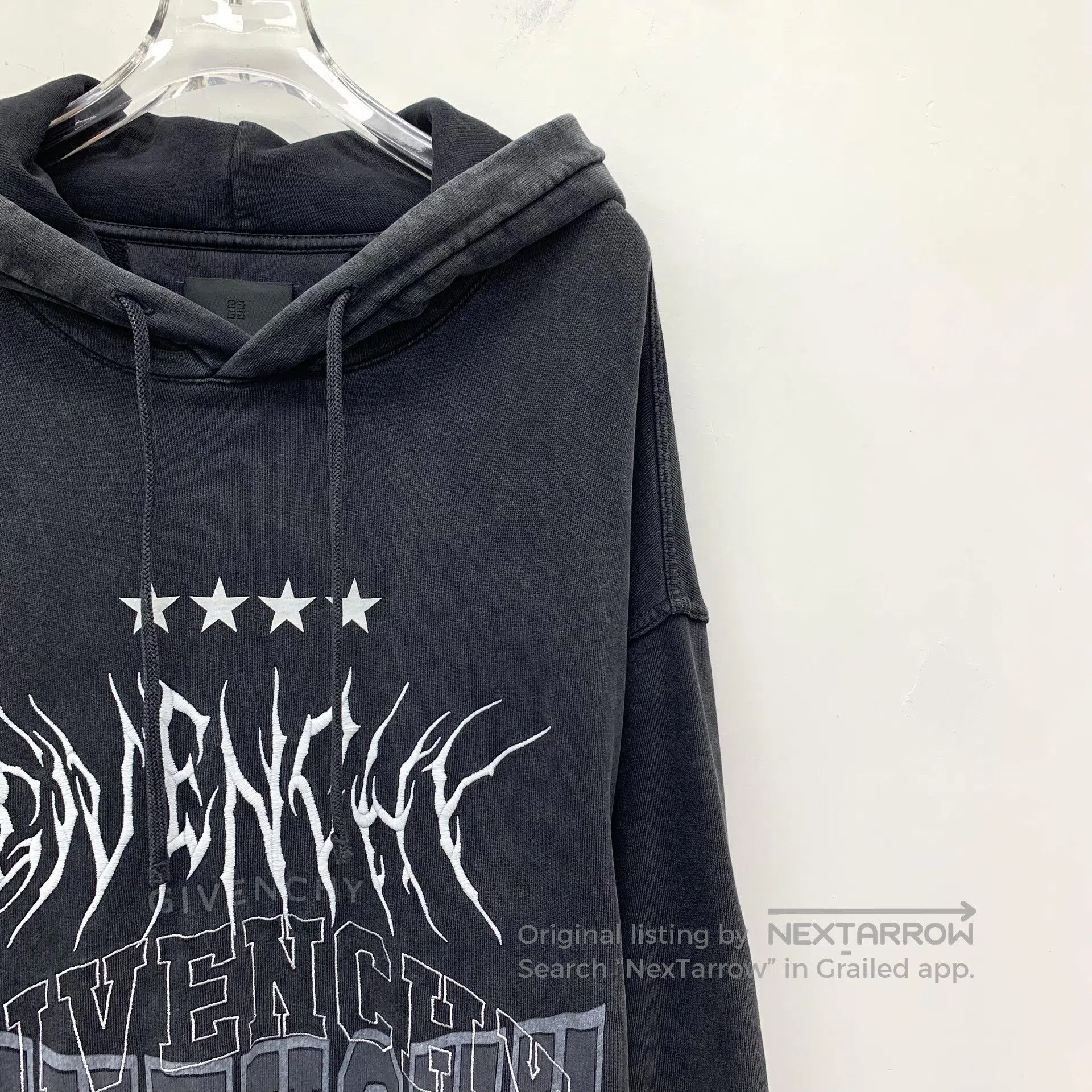 Giorgio Armani Giorgio Armani Black cotton hooded long sleeve sweatshirt Size US S / EU 44-46 / 1 - 3 Thumbnail