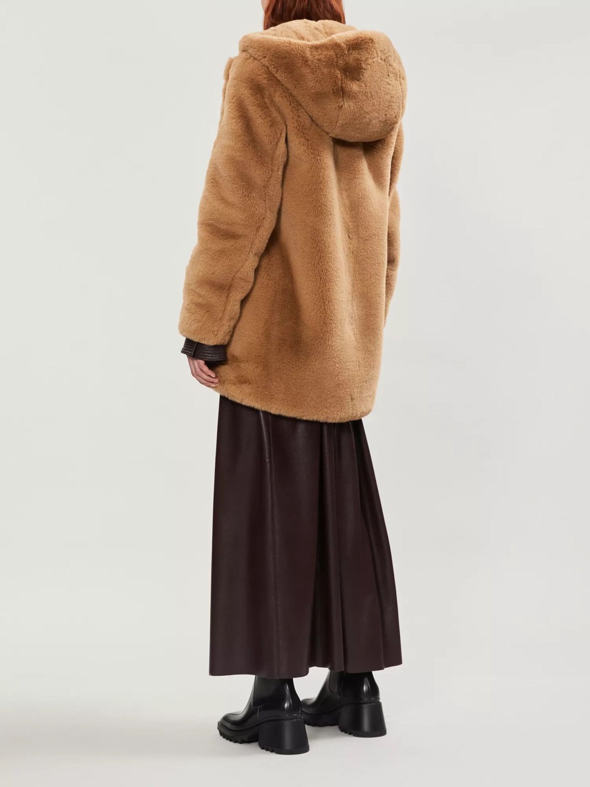 Sandro Sandro faux fur hooded coat Size XS / US 0-2 / IT 36-38 - 3 Thumbnail