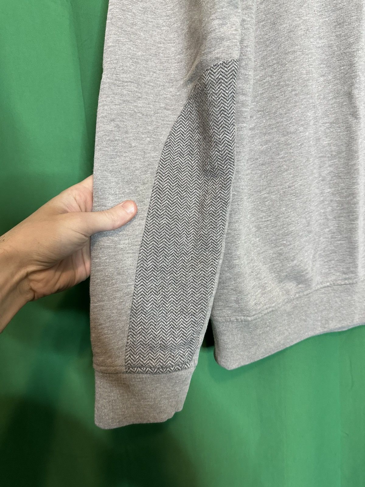 Ted Baker Fuzzy wool multi-panel sweatshirt / sweater Size US XS / EU 42 / 0 - 8 Thumbnail