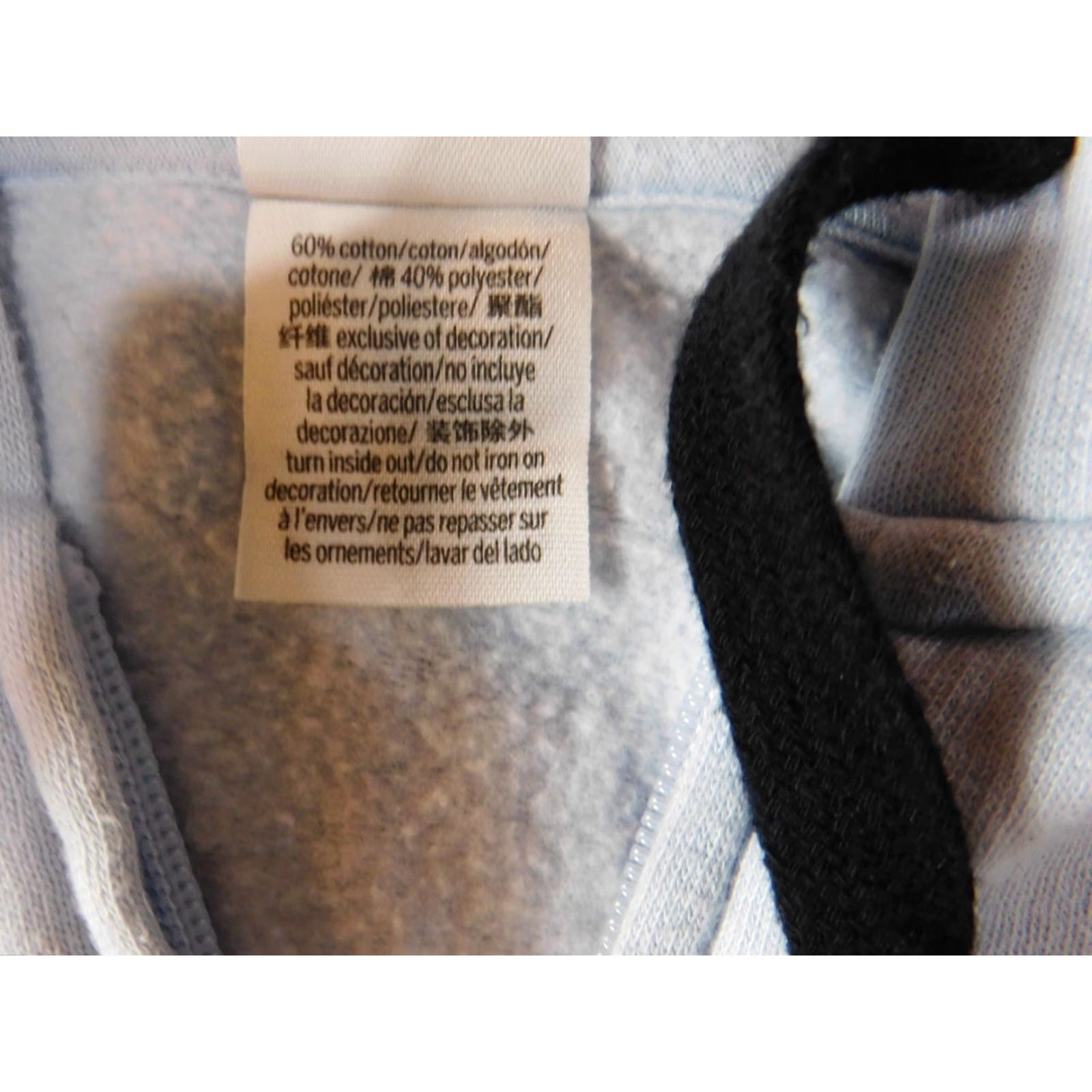 Pinko Victoria's Secret PINK Hoodie Womens Small Blue Zip Logo Classic Pullover Activewear Pockets Regular Size Size S / US 4 / IT 40 - 6 Thumbnail