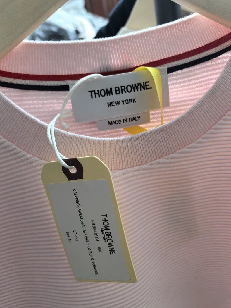 Thom Browne Thom Browne Wavy sweatshirt 2503-Nextarrow Size XS / US 0-2 / IT 36-38 - 2 Thumbnail
