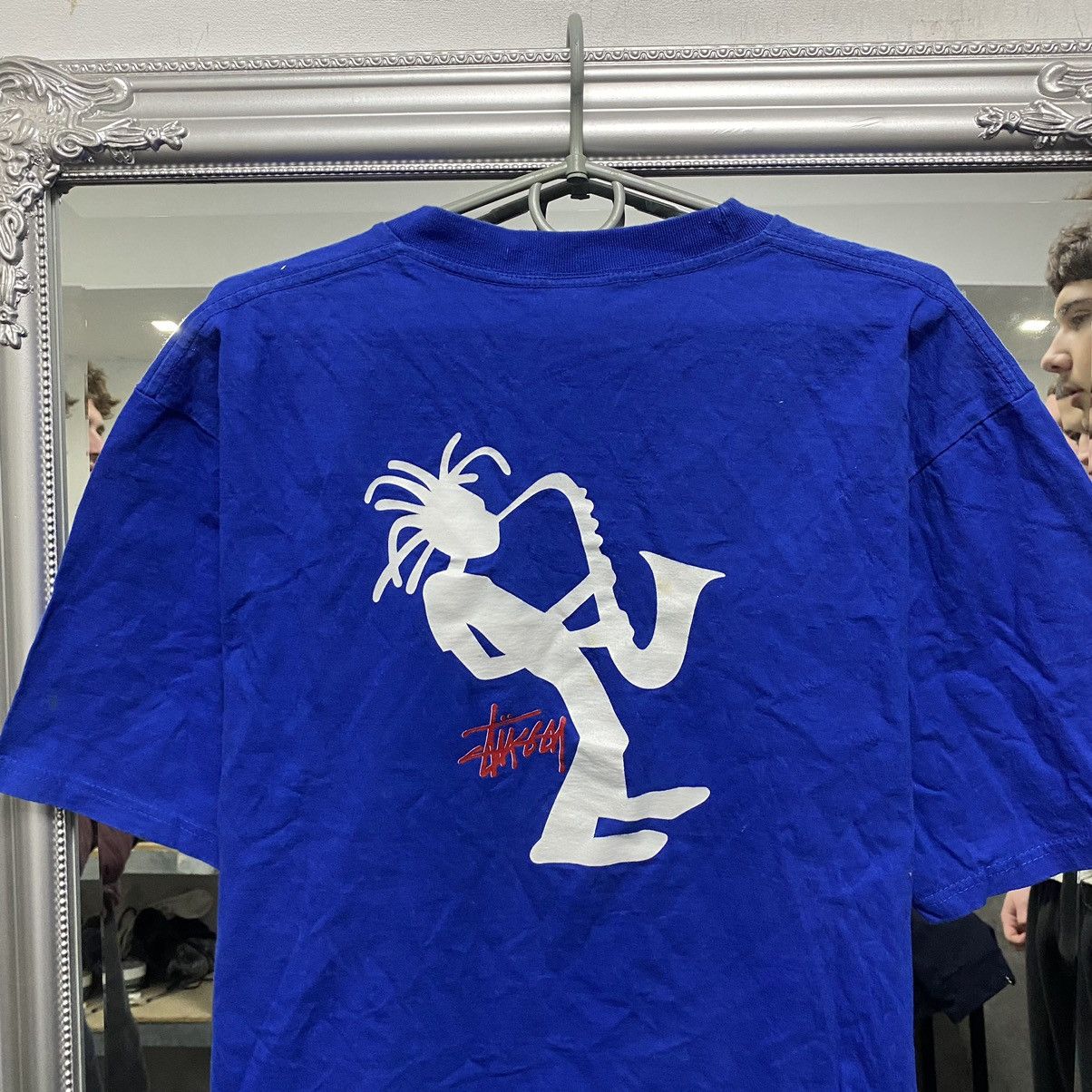 Stussy Vintage Stussy T-Shirt Big Logo Size US L / EU 52-54 / 3 - 8 Thumbnail