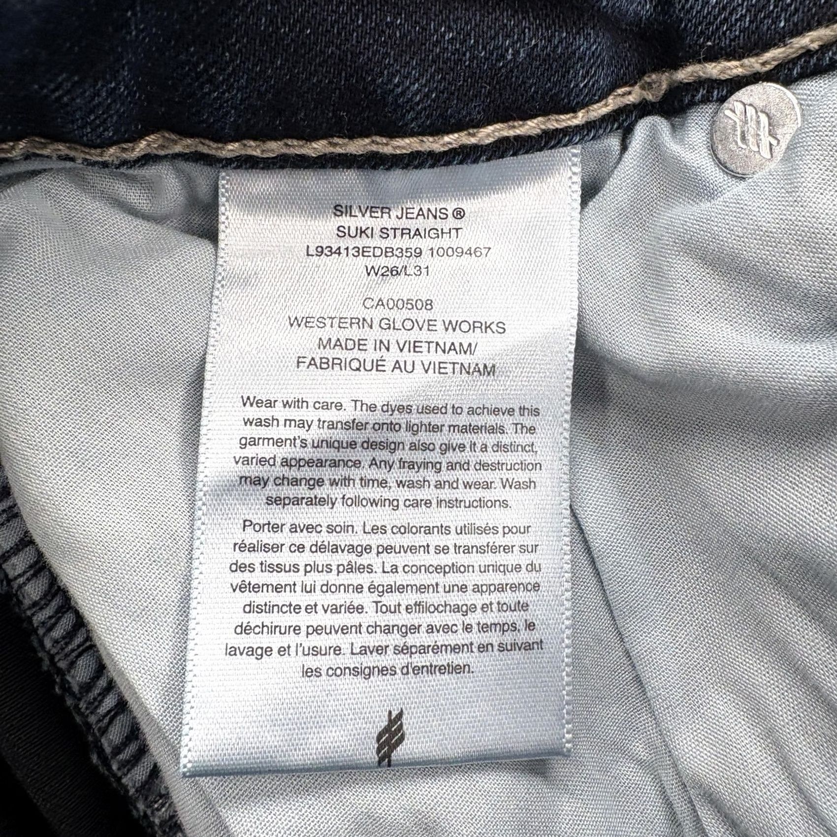 Silver Jeans Co. VINTAGE? No. Size 26" / US 2 / IT 38 - 6 Thumbnail
