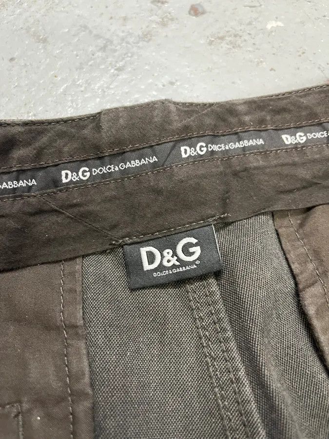 Dolce & Gabbana SS2008 Dolce & Gabbana Multi-Pocket Cargo Grey Pants Size US 34 / EU 50 - 12 Thumbnail