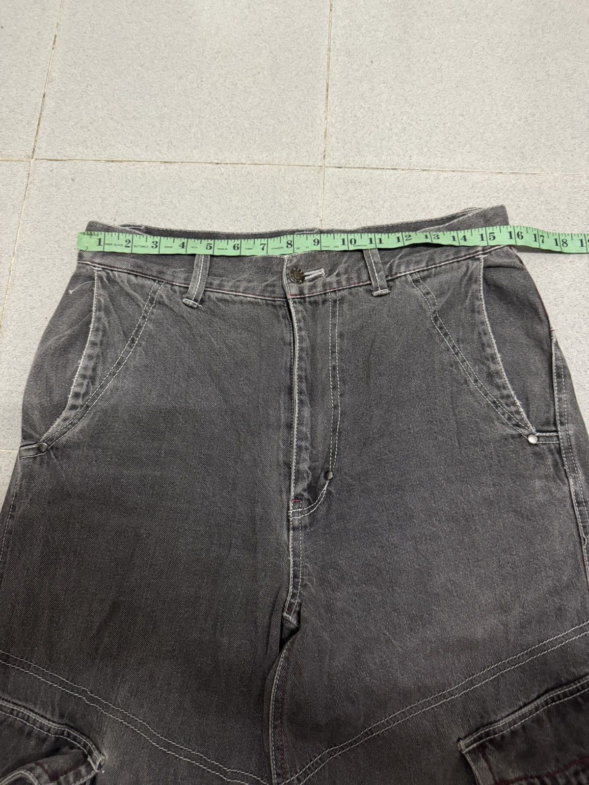 Hobo Vintage Hobo Baggy Cargo Denim Jeans Size US 32 / EU 48 - 10 Thumbnail
