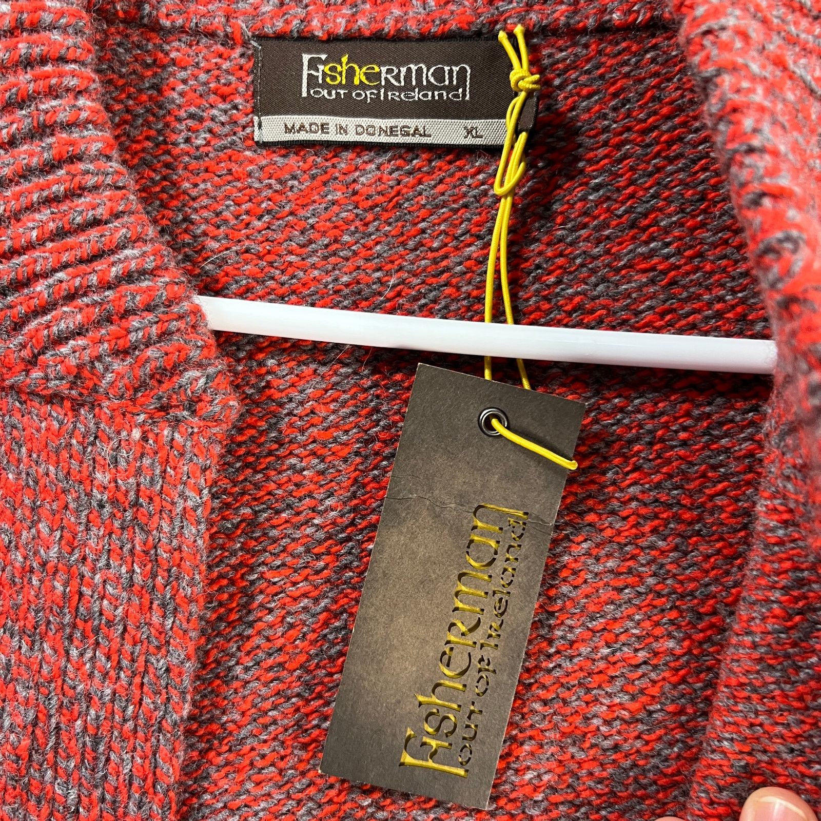 Other Fisherman Out of Ireland Merino Wool & Cashmere Blend Size XL / US 12-14 / IT 48-50 - 3 Thumbnail