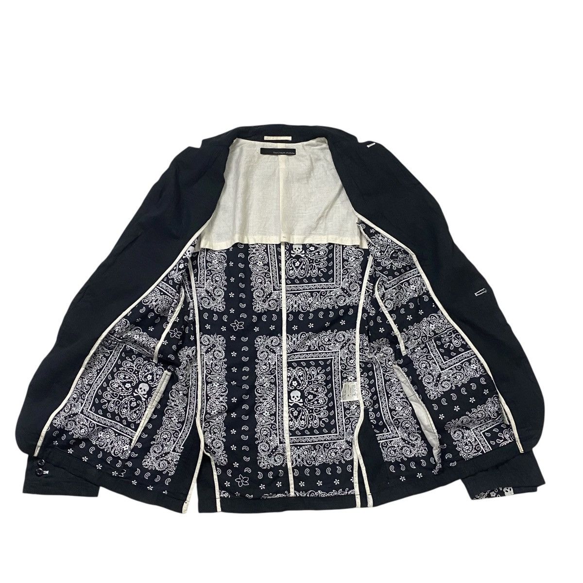 Skull Jeans by an Alchemist Skull bandana monogram blazer coat Size US M / EU 48-50 / 2 - 4 Thumbnail