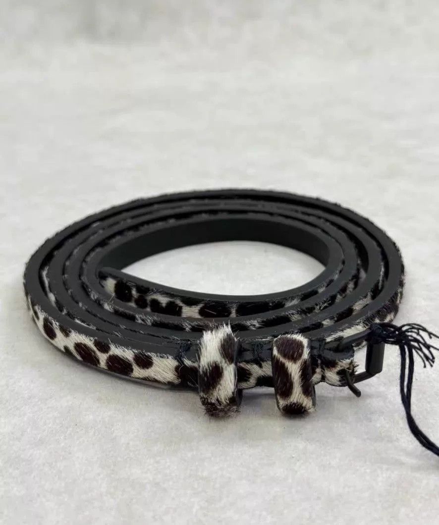 Haider Ackermann Haider Ackermann Leopard Print Belt Size ONE SIZE - 1 Thumbnail