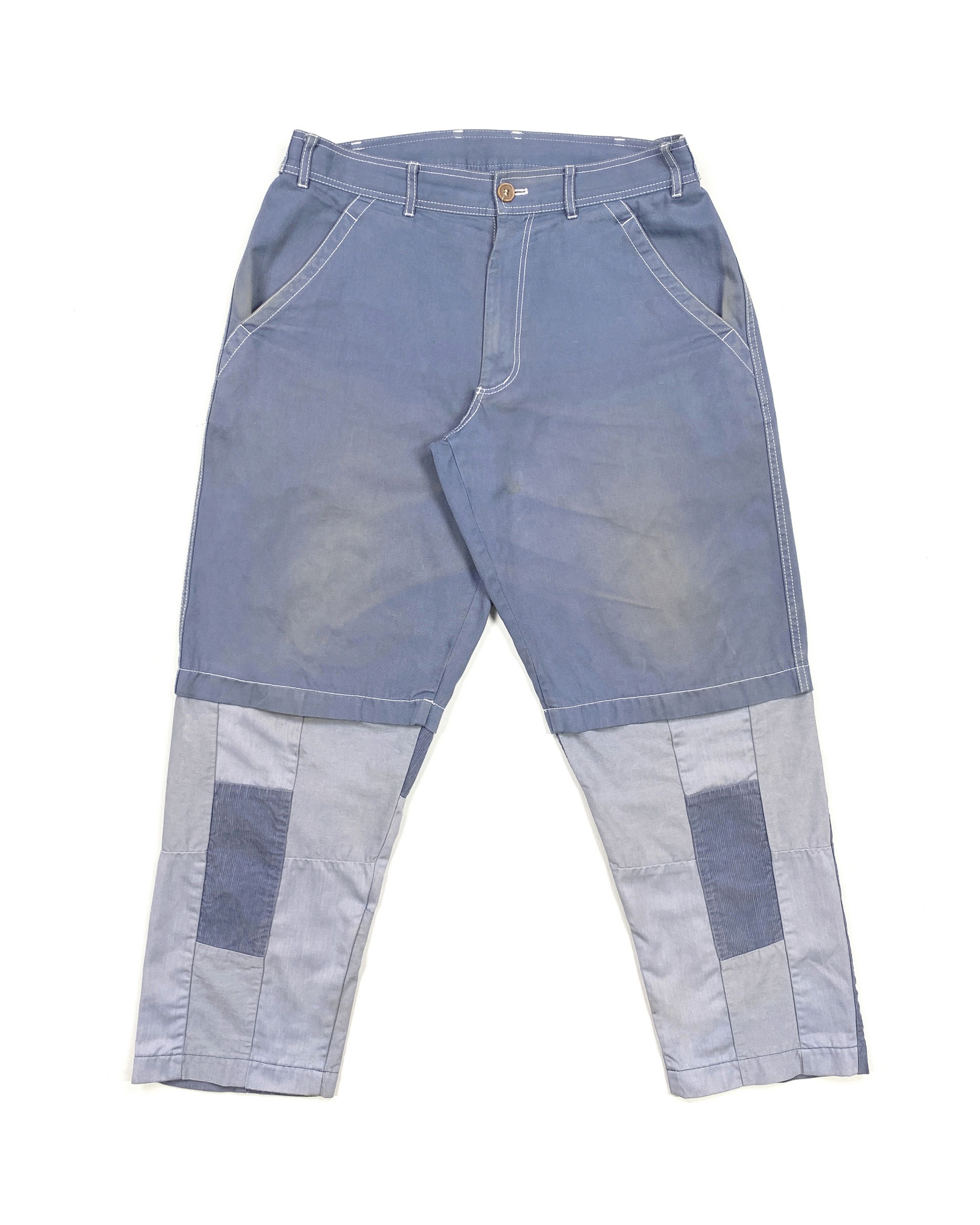 00s Layered Patchwork Pants