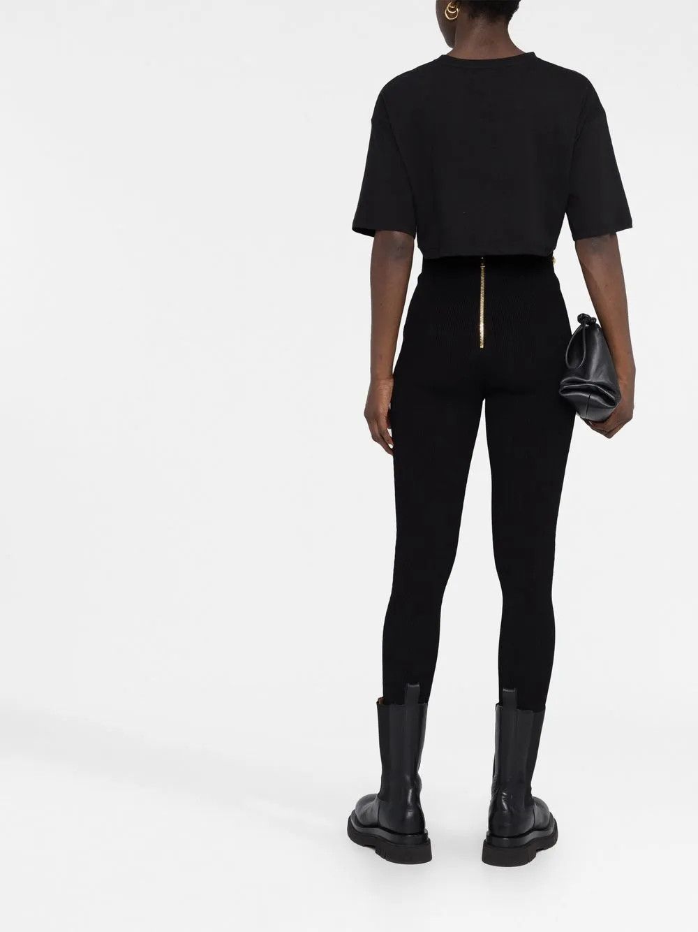 Balmain o1y0625 Sweatpant in Black Size 27" / US 4 / IT 40 - 5 Thumbnail