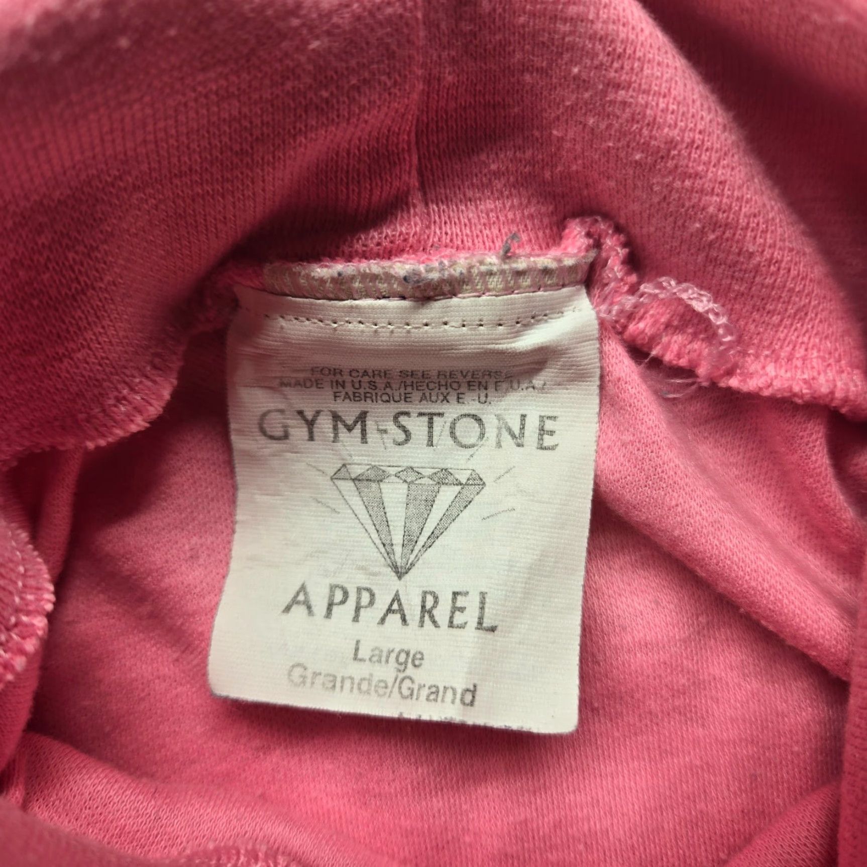 Pinko VINTAGE Gym Stone Pink Turtleneck Sweater Sweatshirt Hoodie Women L Large Size L / US 10 / IT 46 - 2 Thumbnail